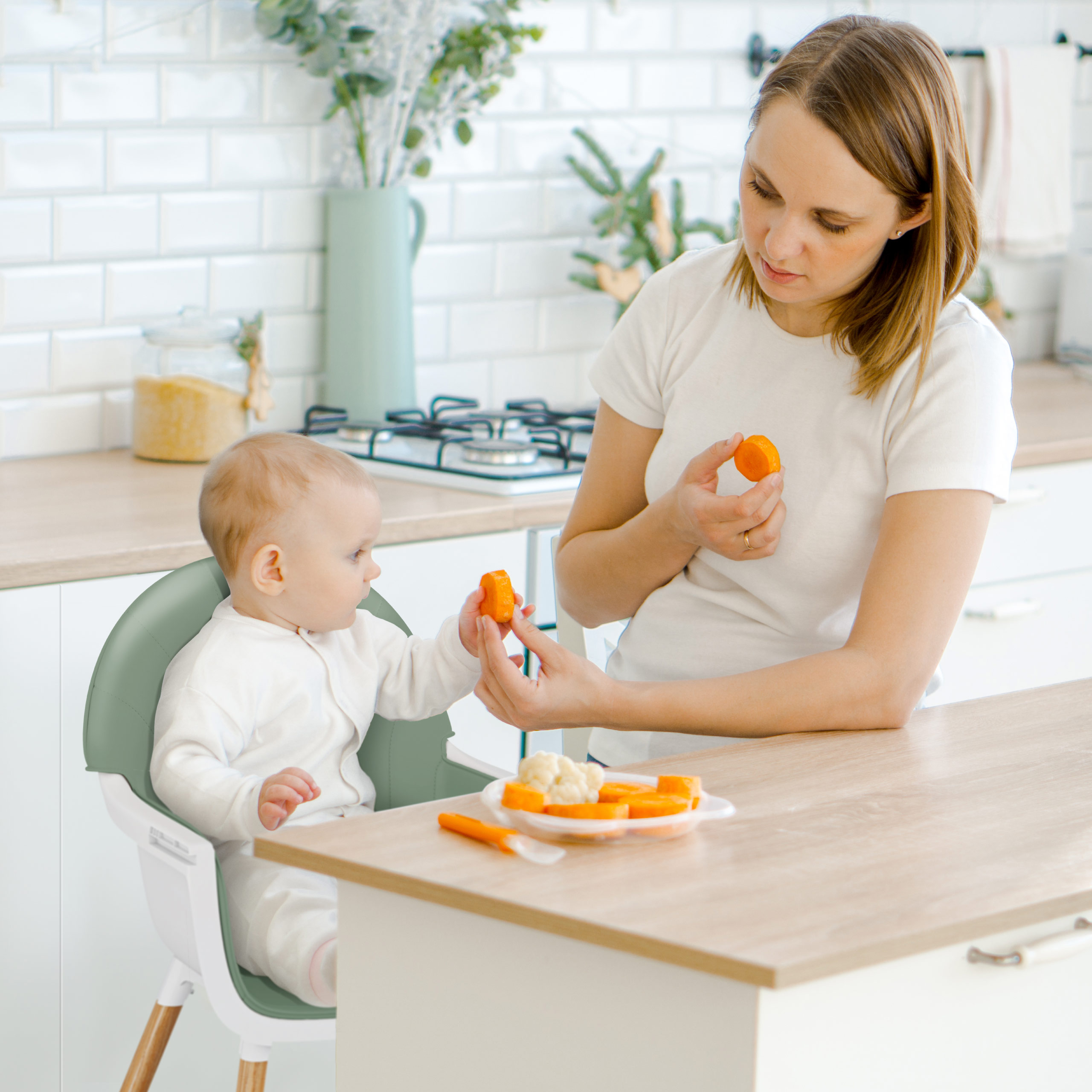 Morsel krzesełko do karmienia w kuchni