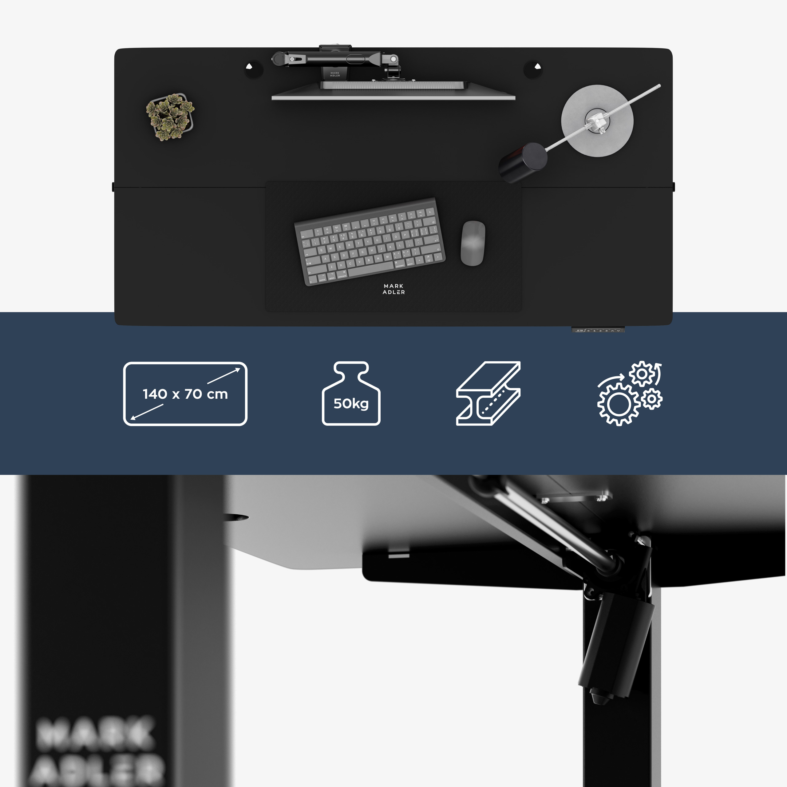 Silnik i udzwig Leader 7.3