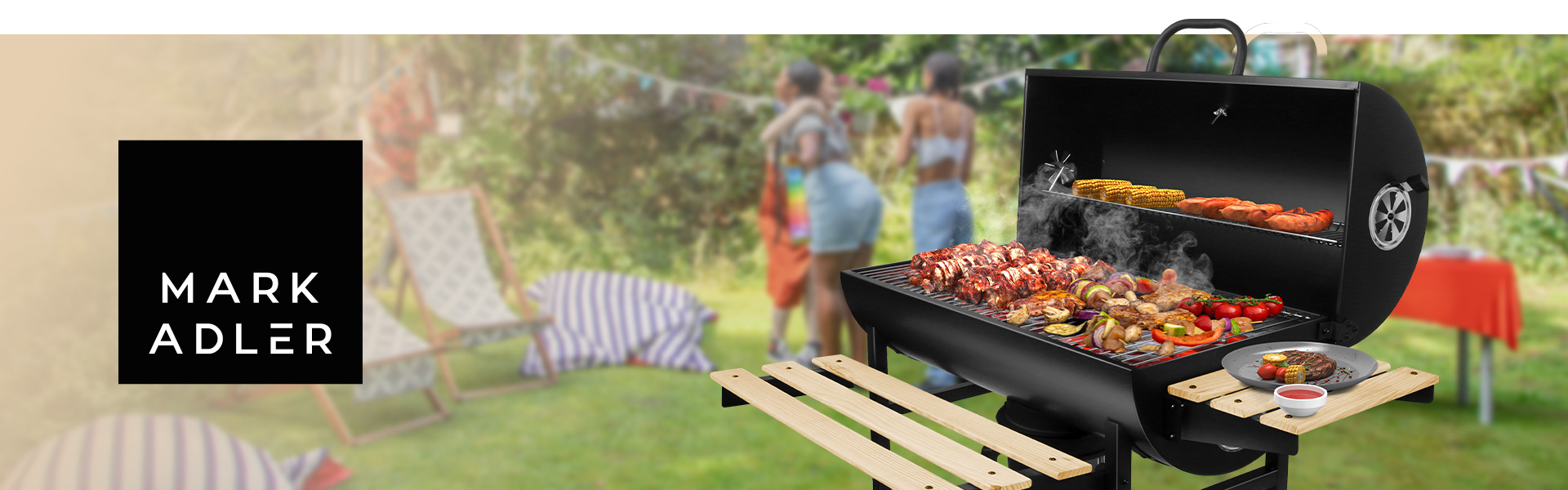 Roast 8.0 grill węglowy slider