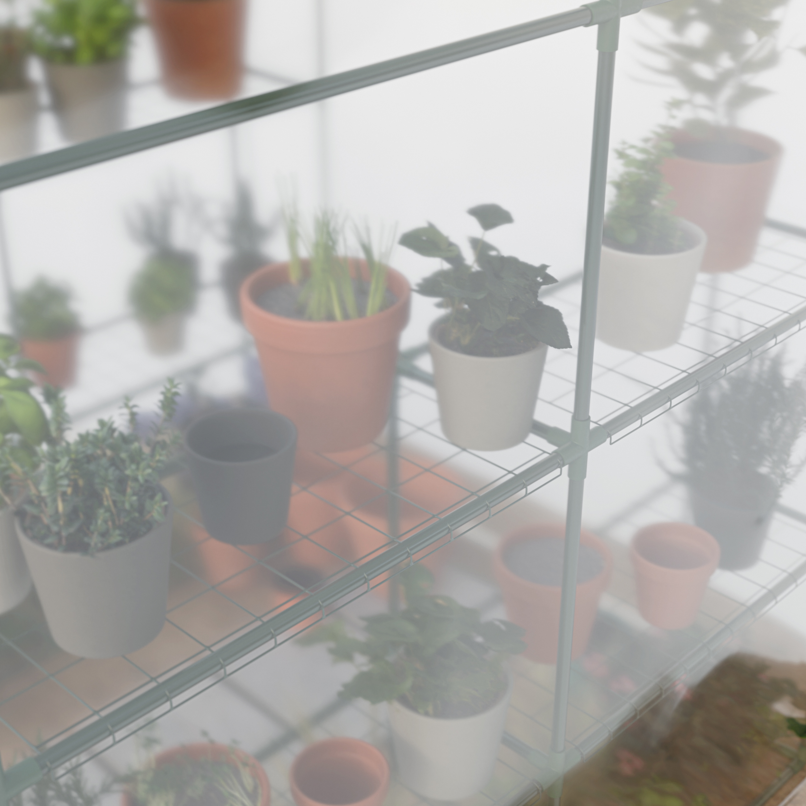 Stelaż tunelu ogrodowego Farmer z powłoką antykorozyjną