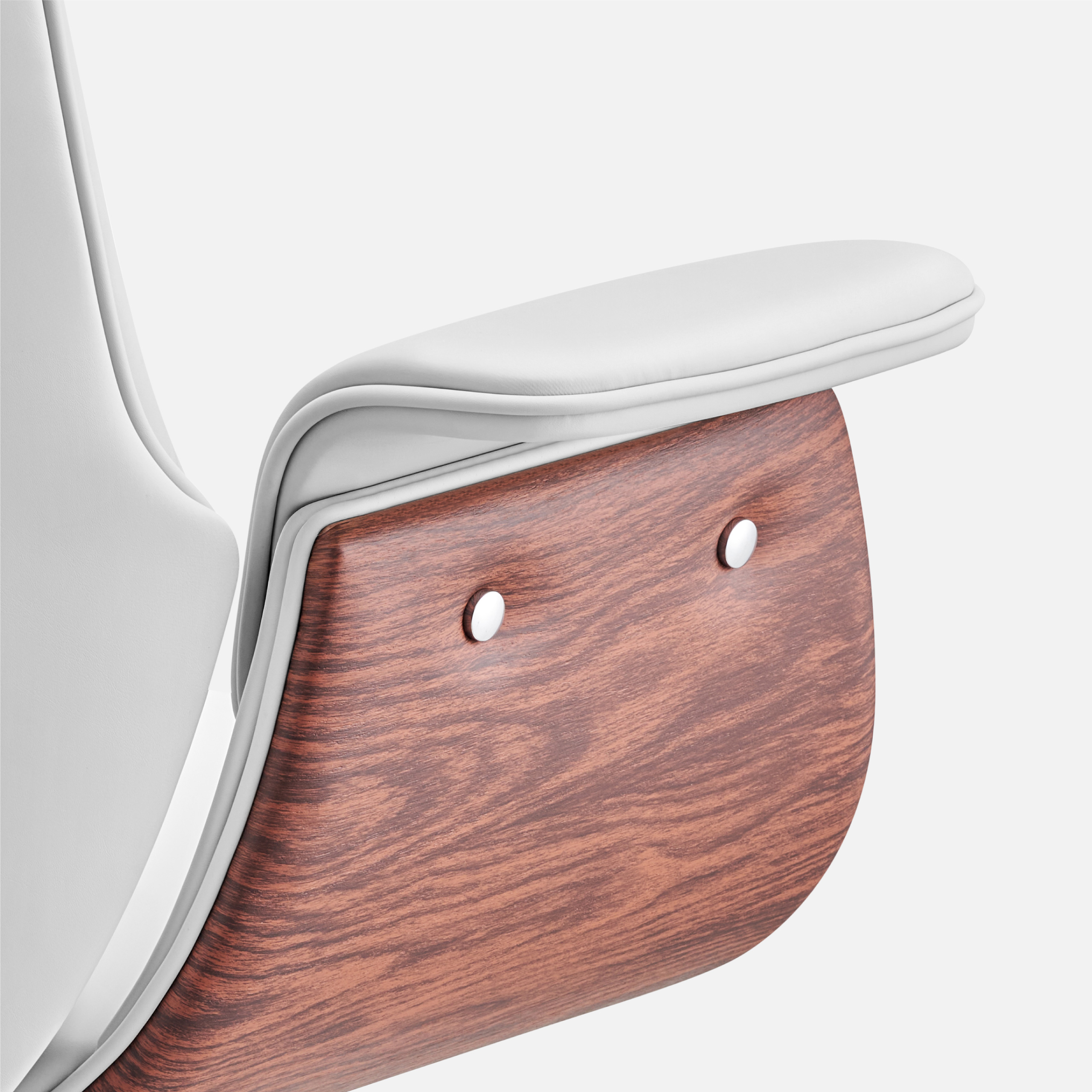 Miękkie podłokietniki Boss 8.2 White