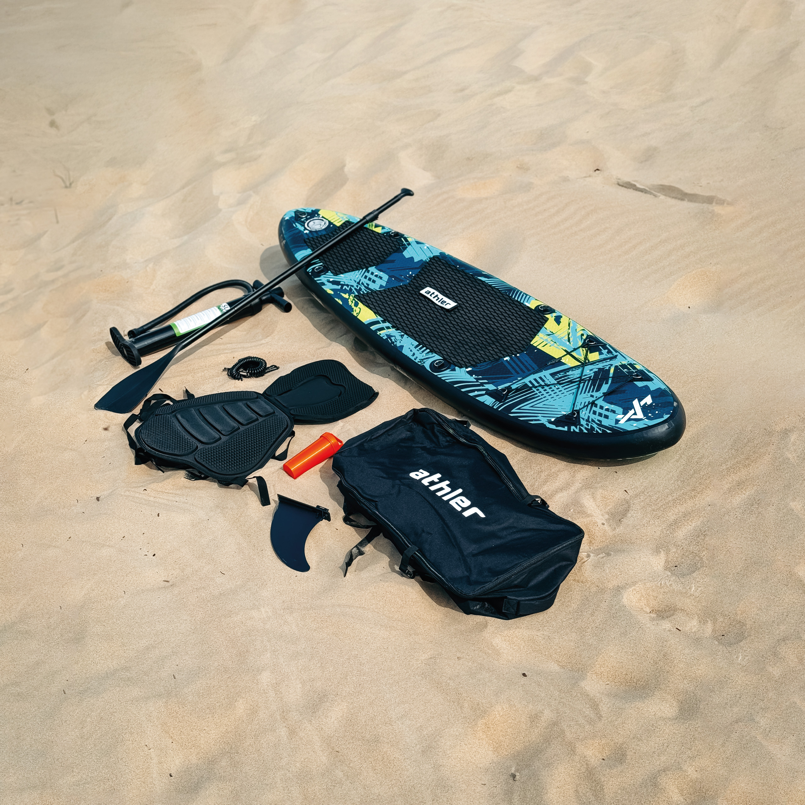 Oryginalny design SUP Athler