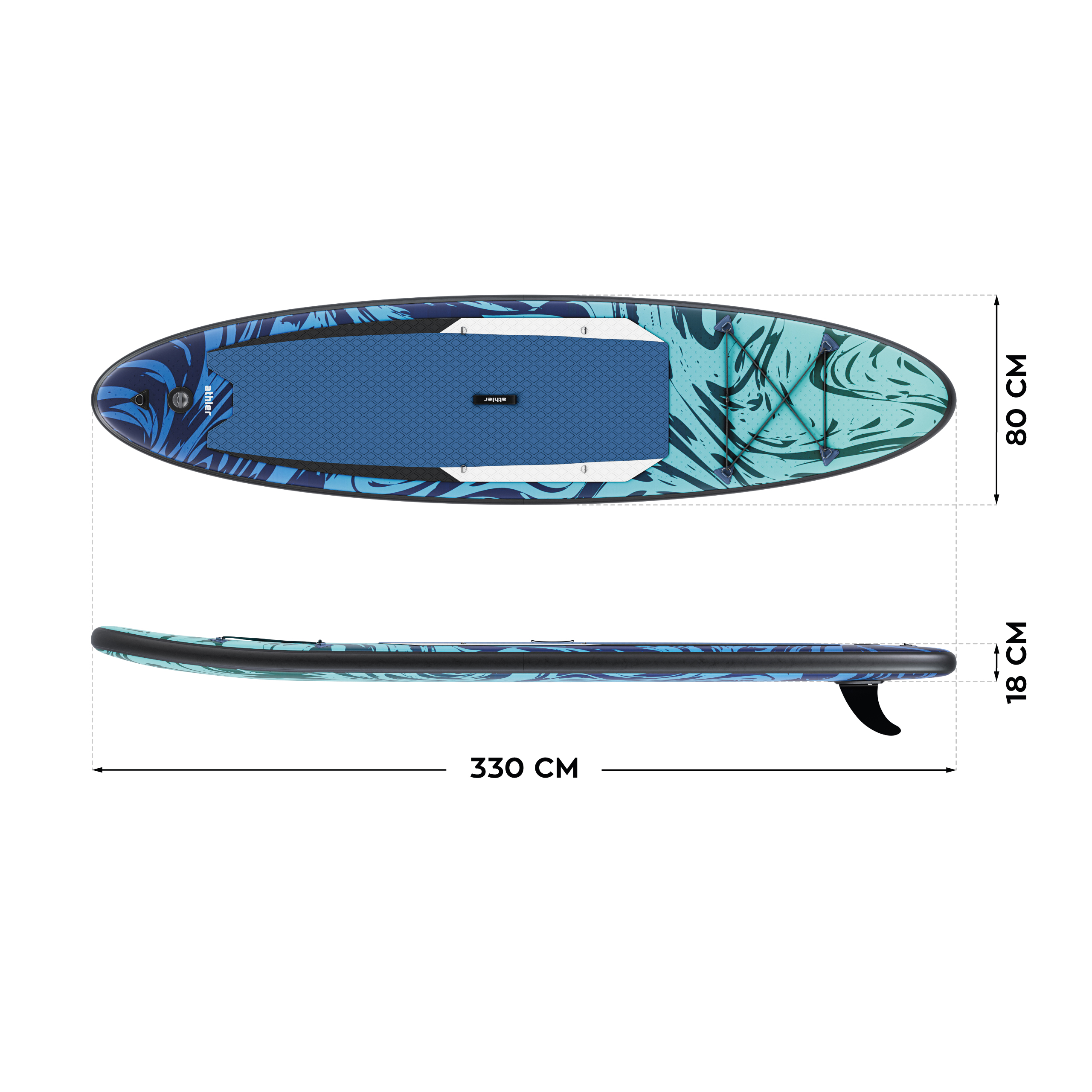 SUP Athler wymiary