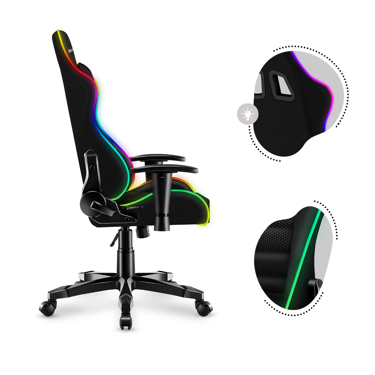 Podświetlenie RGB fotela Ranger 6.0