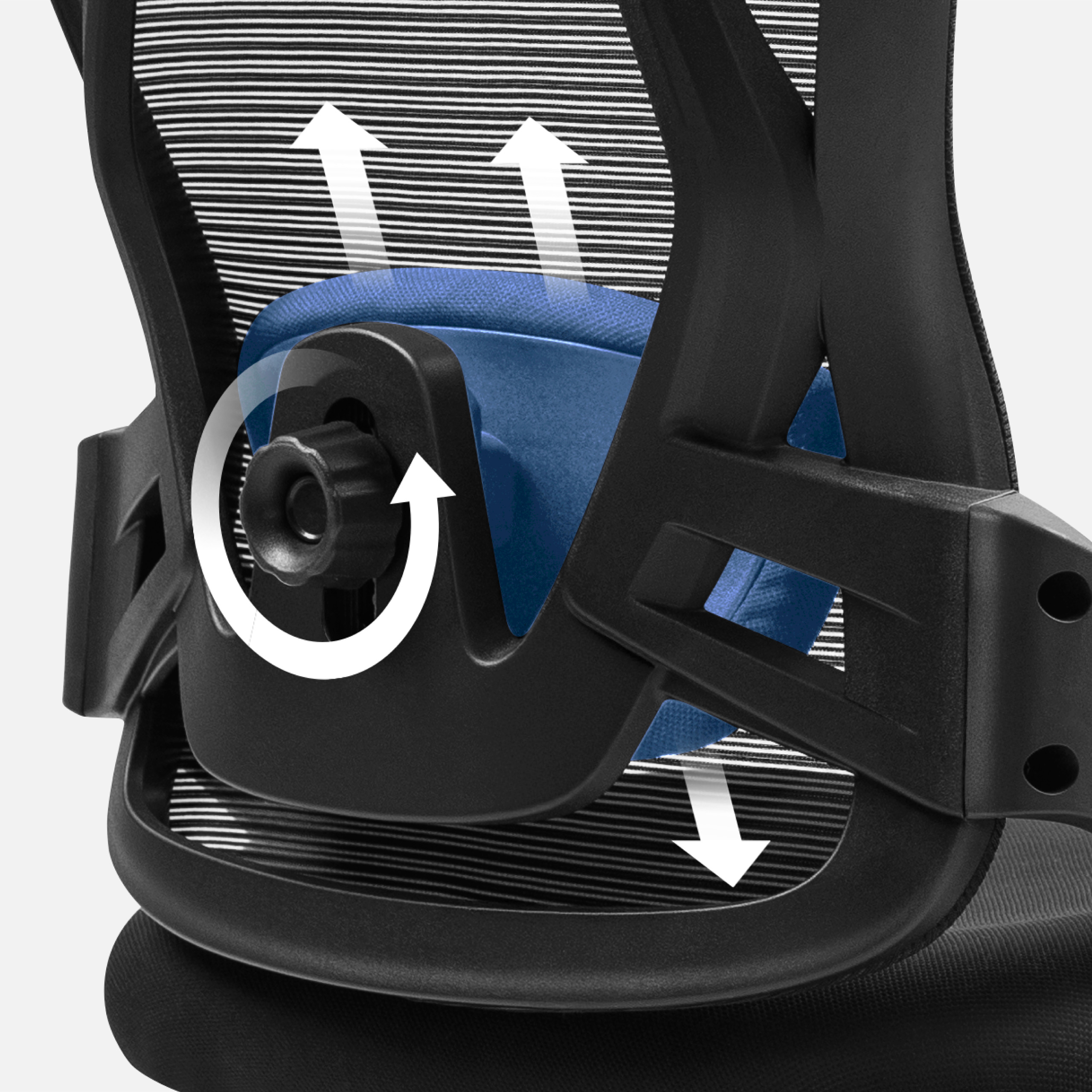 Regulowana podpora lędźwiowa Manager 2.9