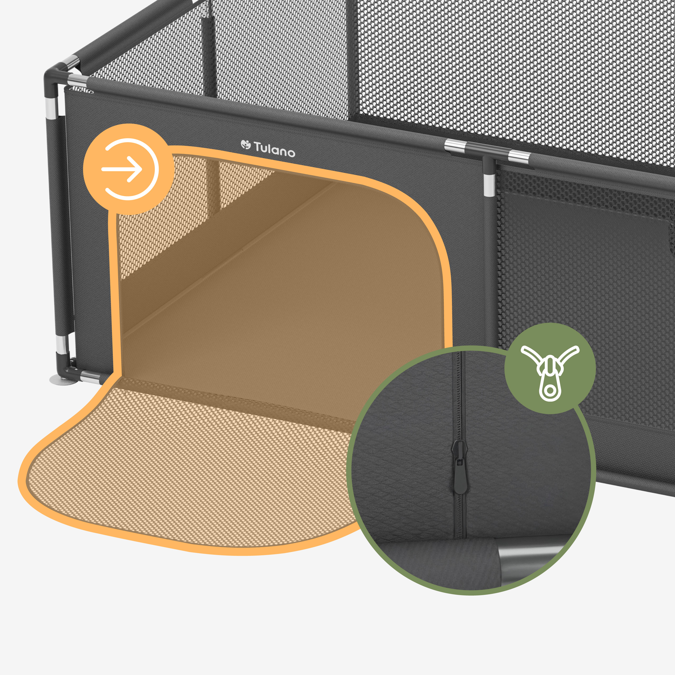 Kojec Cozy 22 - wejście