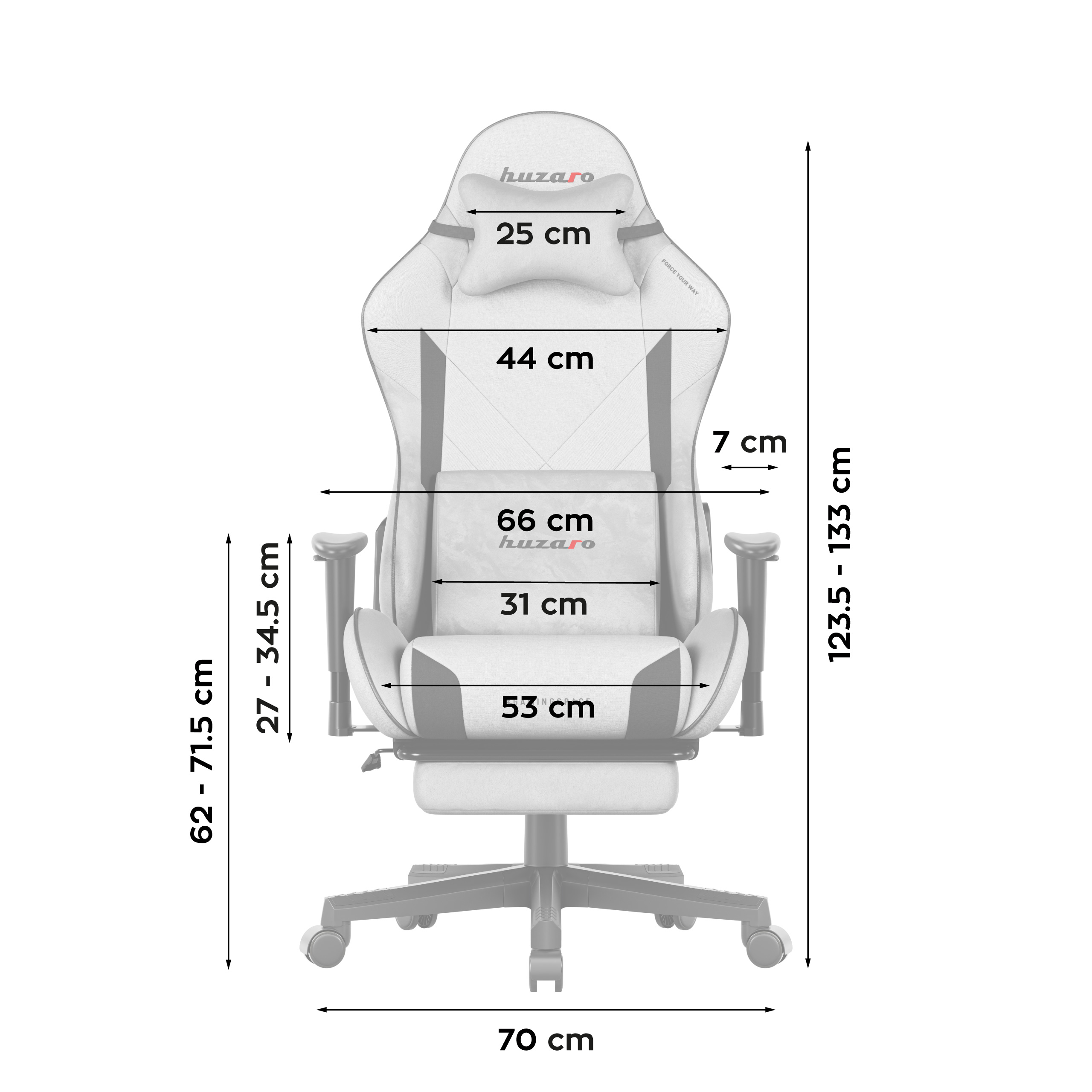 Wymiary - prz&oacute;d