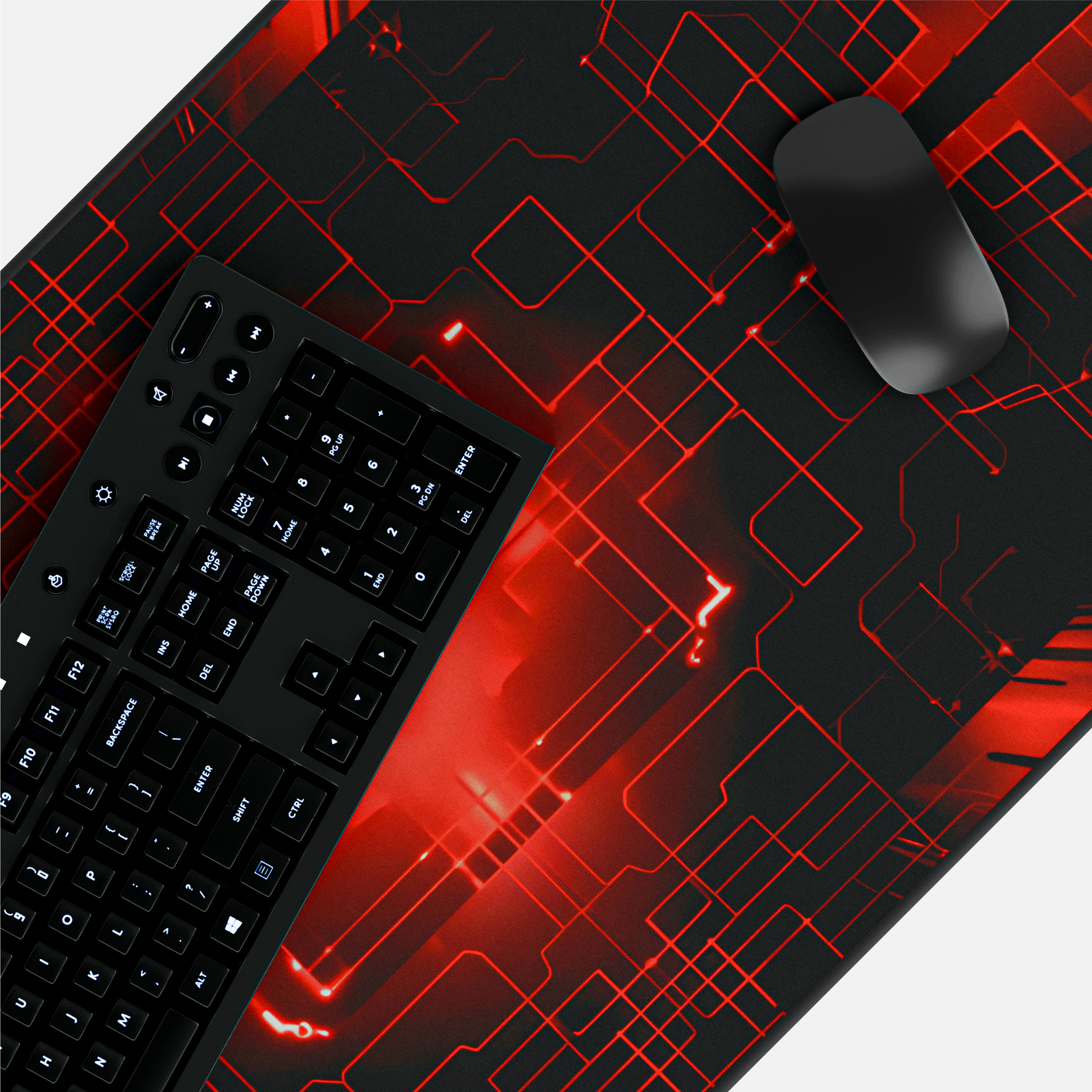 Zbliżenie na podkładkę pod myszkę