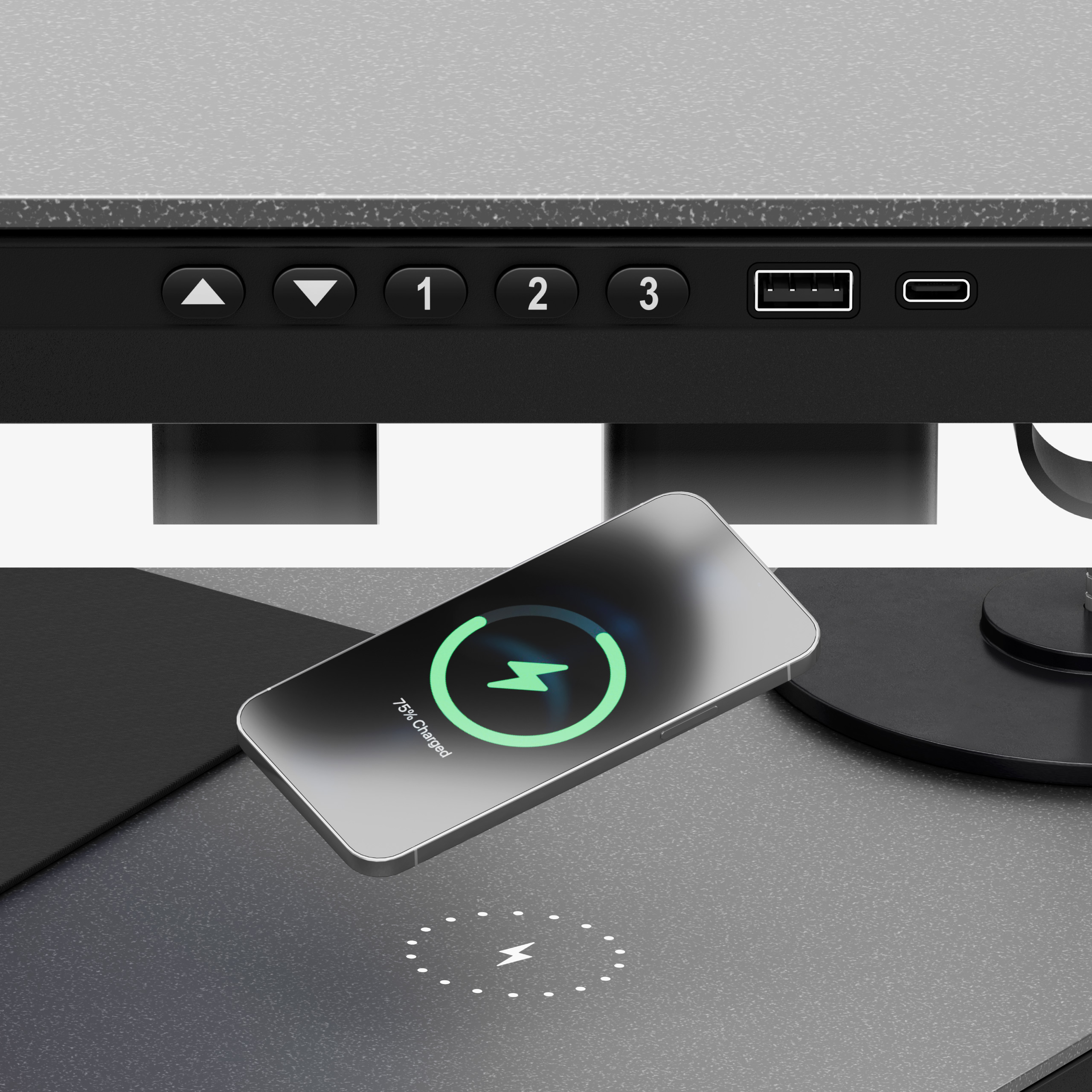 Panel sterowania i ładowarka