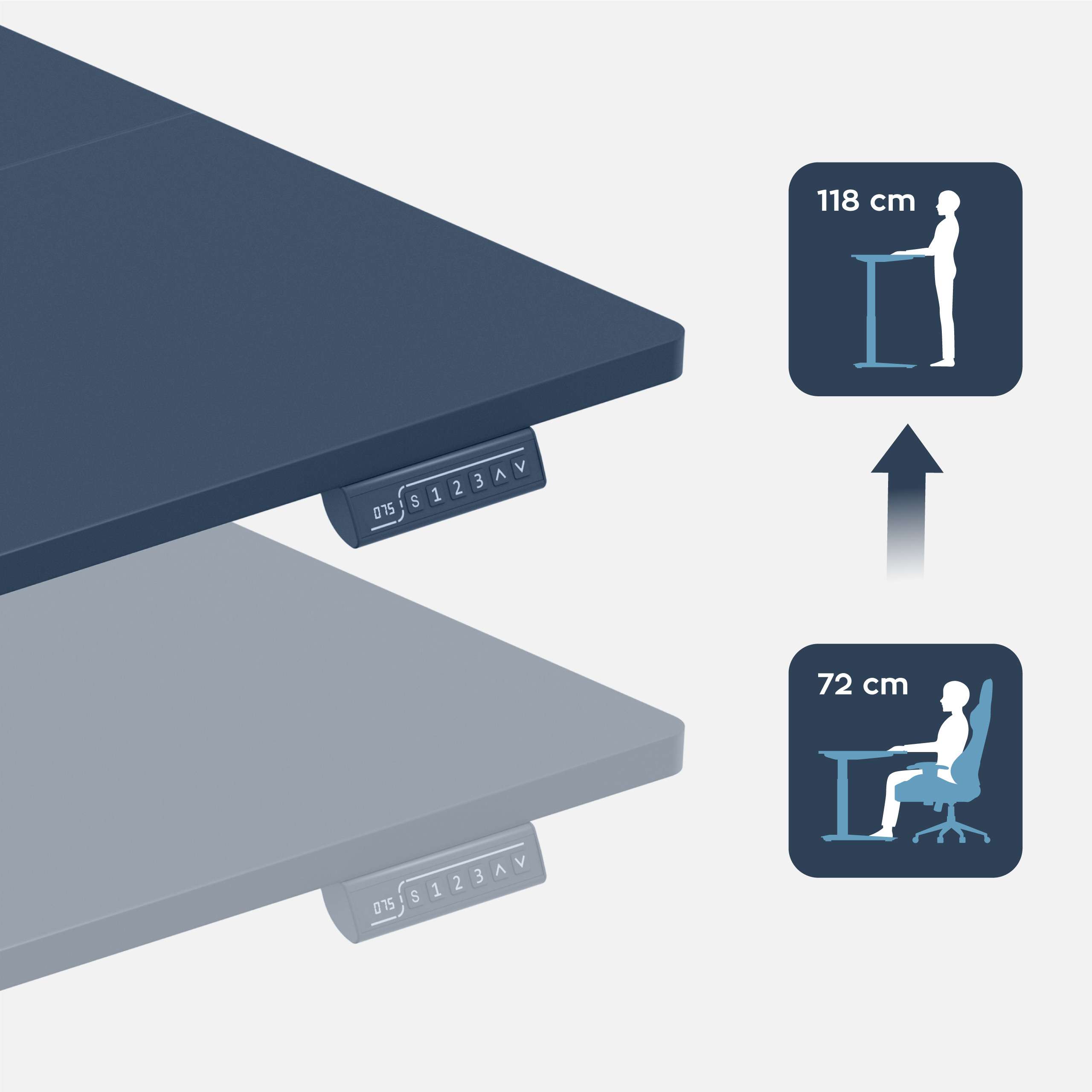Leader 7.6 - regulacja wysokości blatu