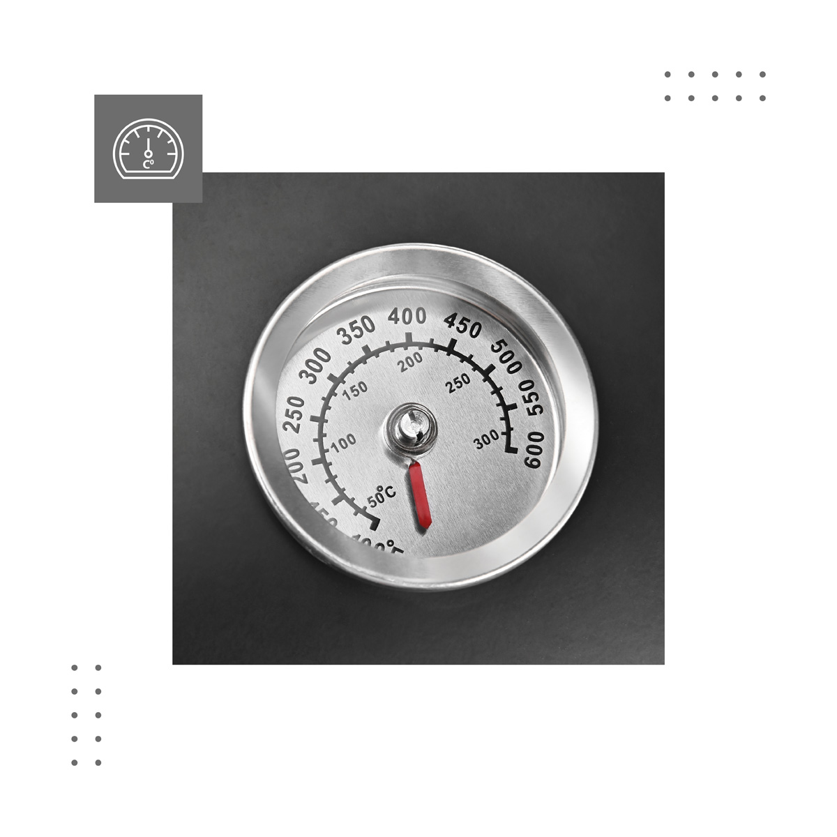 Roast 7.0 grill z wędzarnią z termometrem