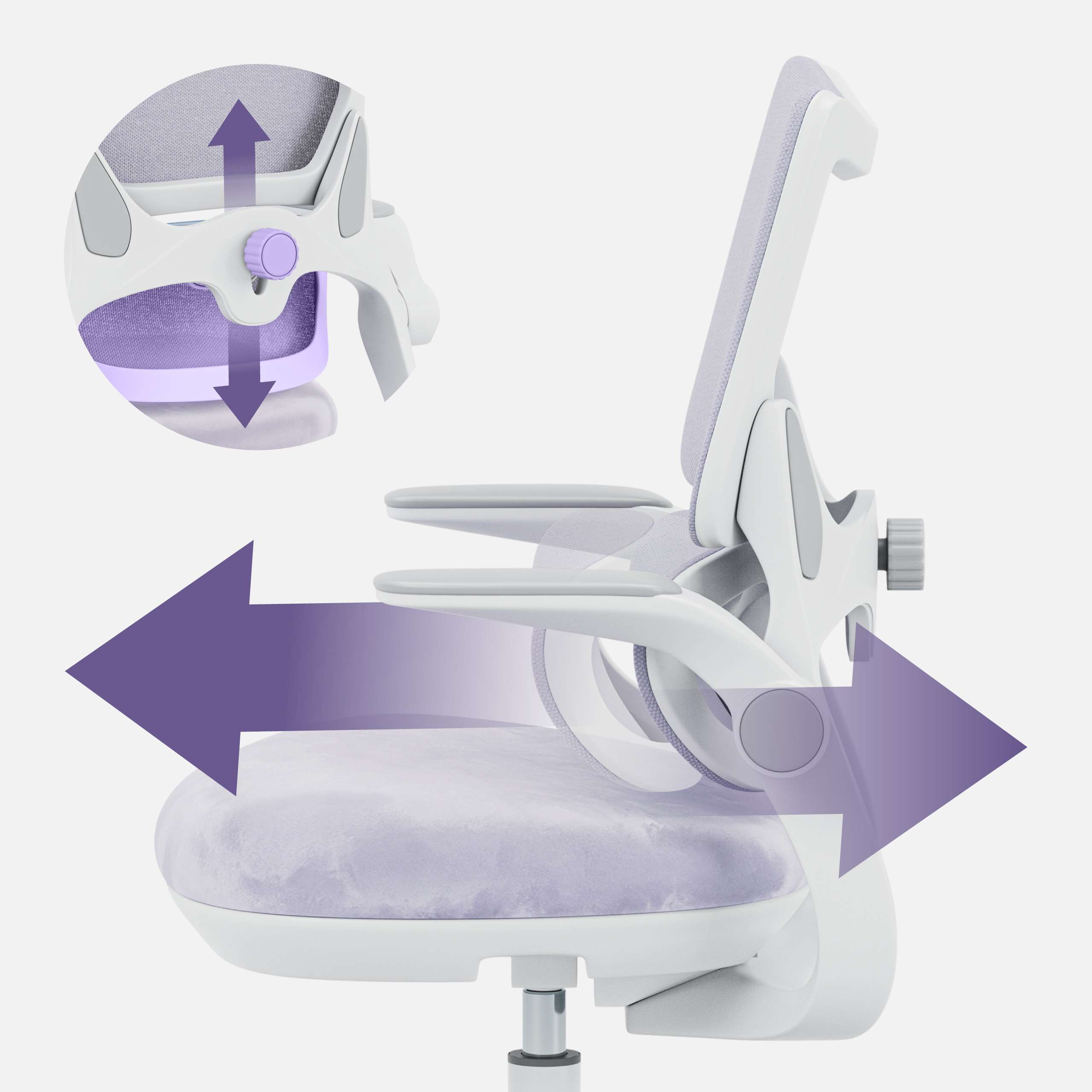 Junior 5.7 - regulowana podpora lędźwiowa