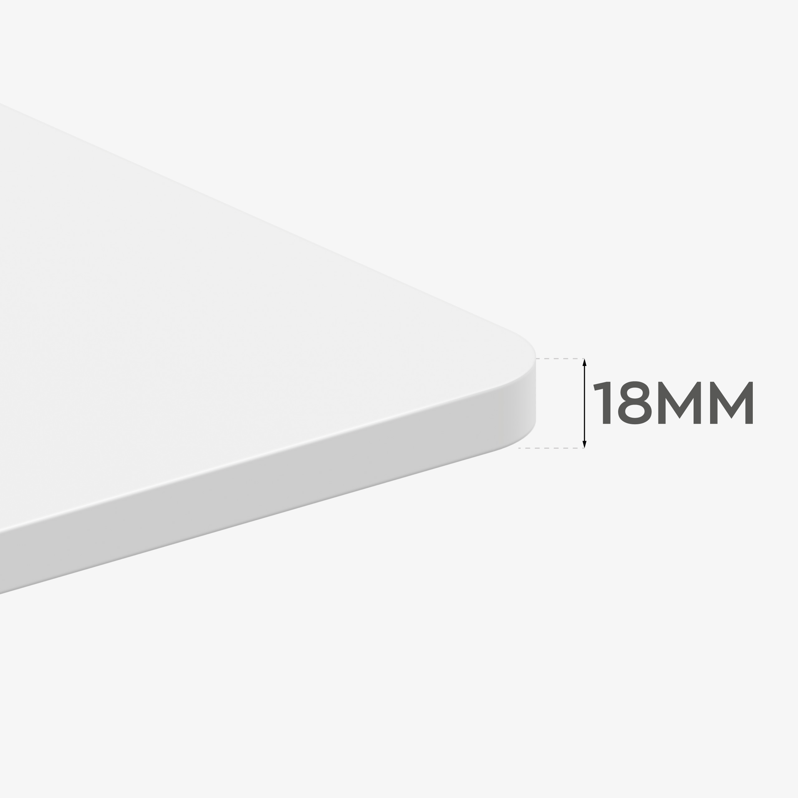 Grubość blatu biurka Hero 9.5