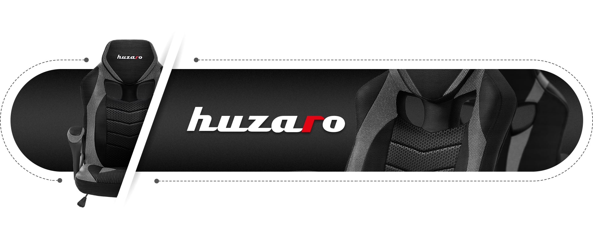 Fotel Huzaro Force 2.5 Grey Mesh - banner