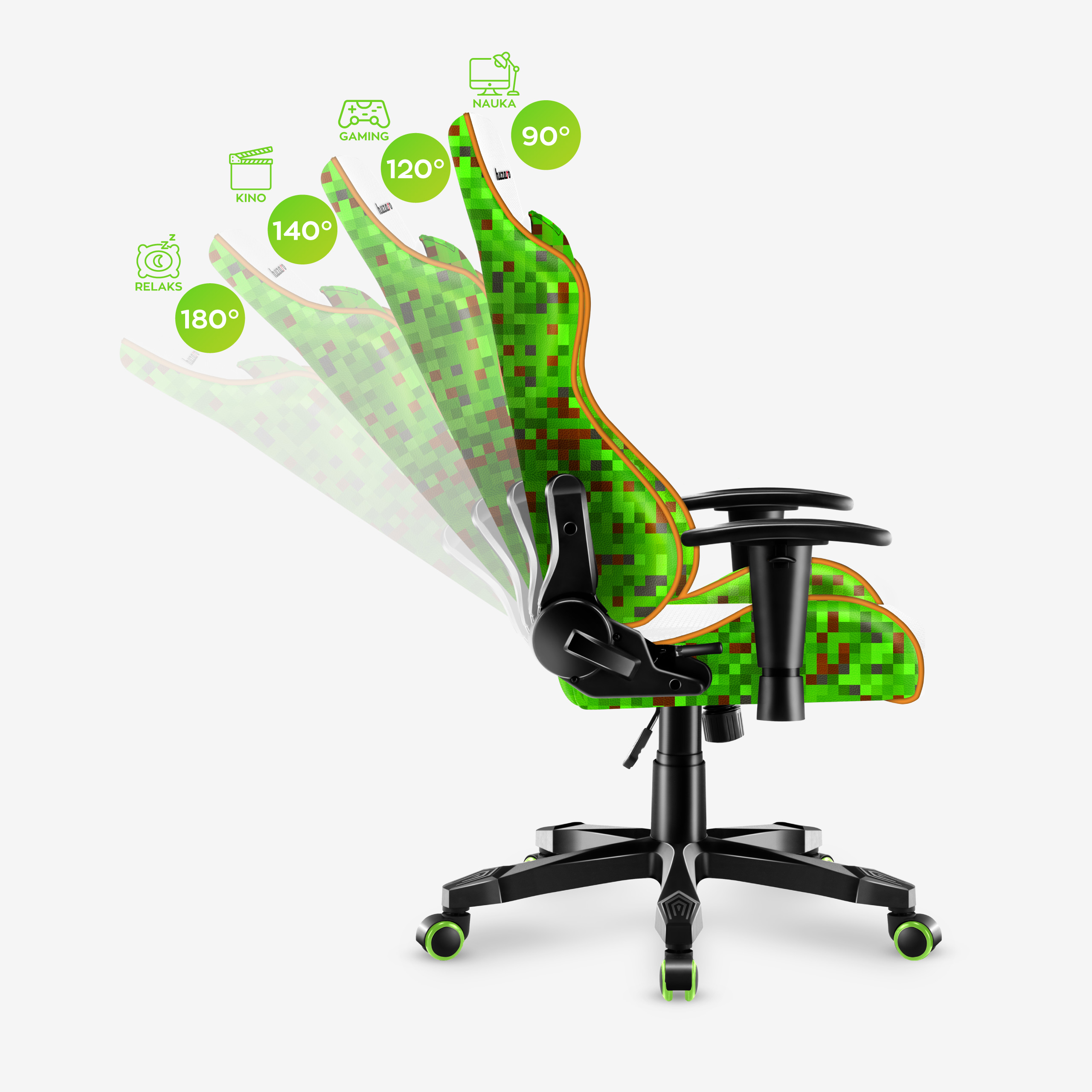 Wygodny mechanizm pochylania w SeatRest 6.0