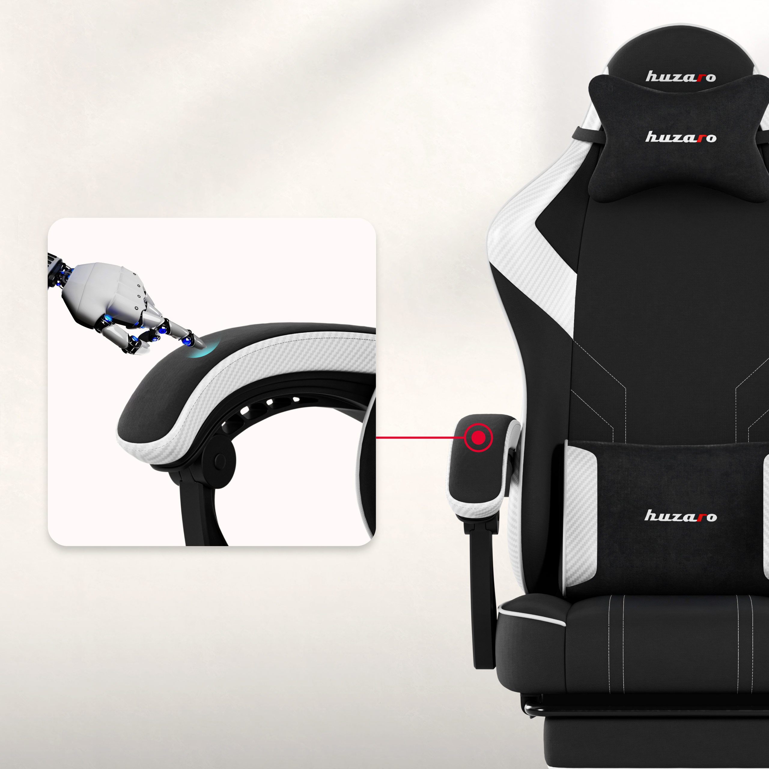 Miękkie podłokietniki