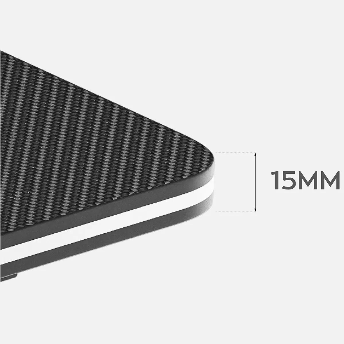 Huzaro Hero 1.6 gaming desk tabletop grosime