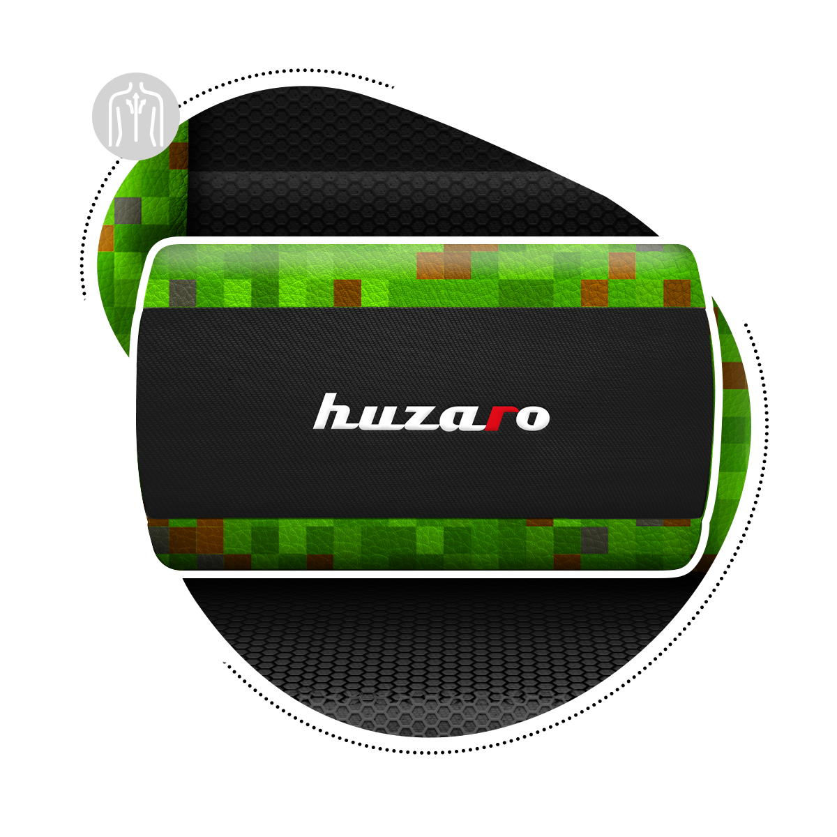 Poduszka pod kark fotela Huzaro Ranger 6.0 Pixel