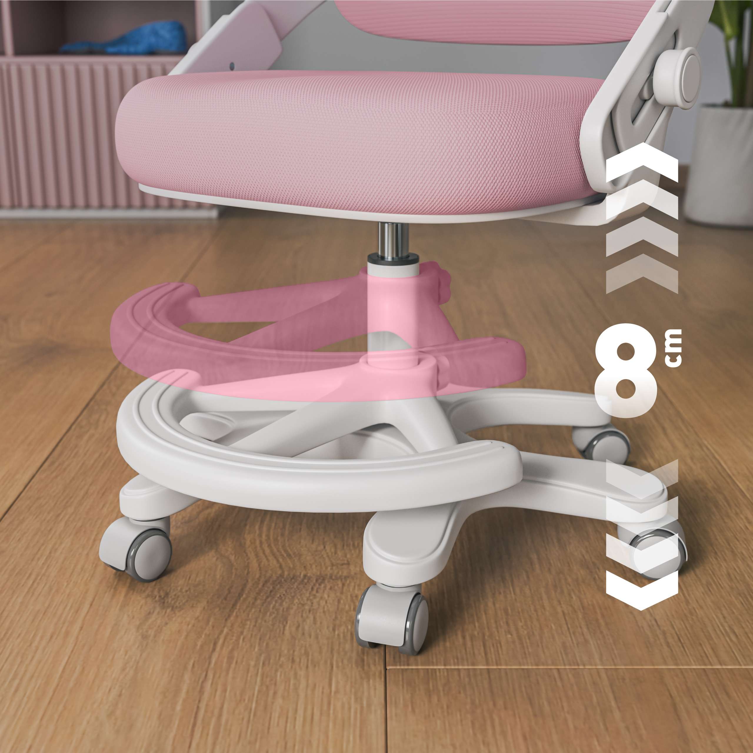 Podnóżek regulowany i demontowalny – Junior 4.3