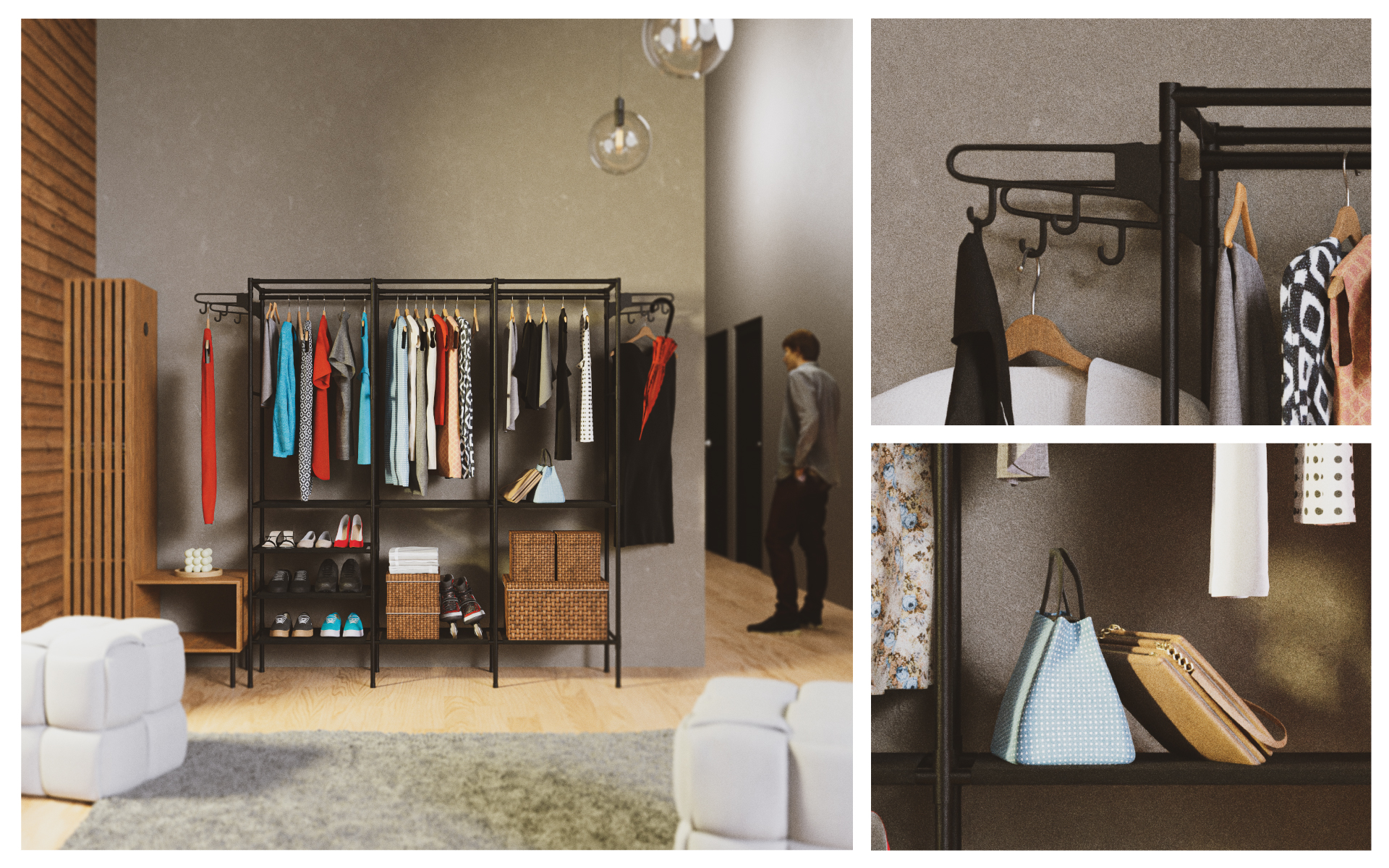 Kolaż wieszaka Keeper 5.0