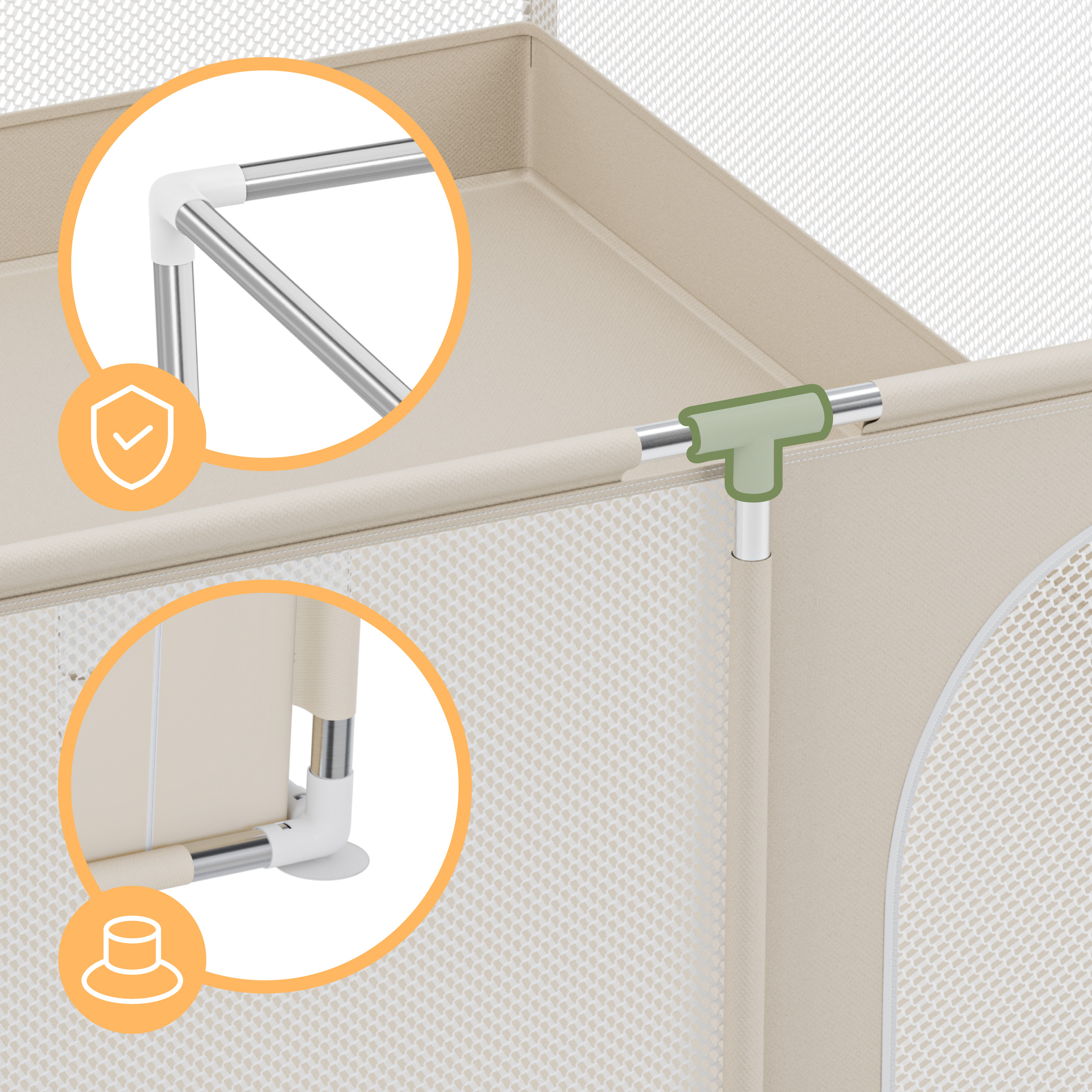 Konstrukcja i nóżki Cozy 25