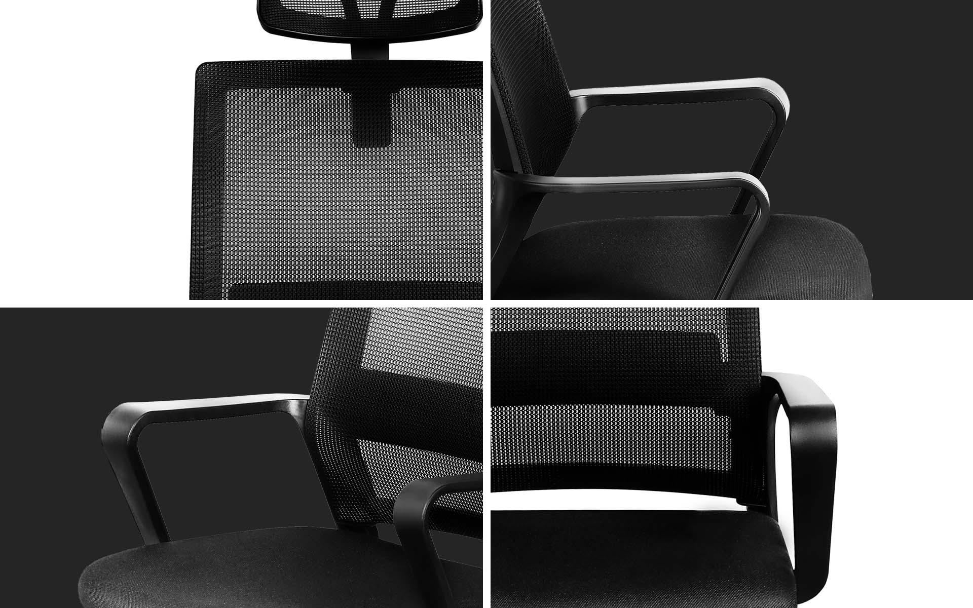 Zbliżenia detali fotela