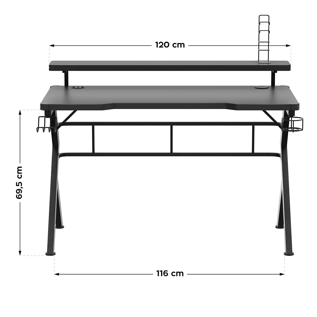 Wymiary Hero 5.0 - widok 1