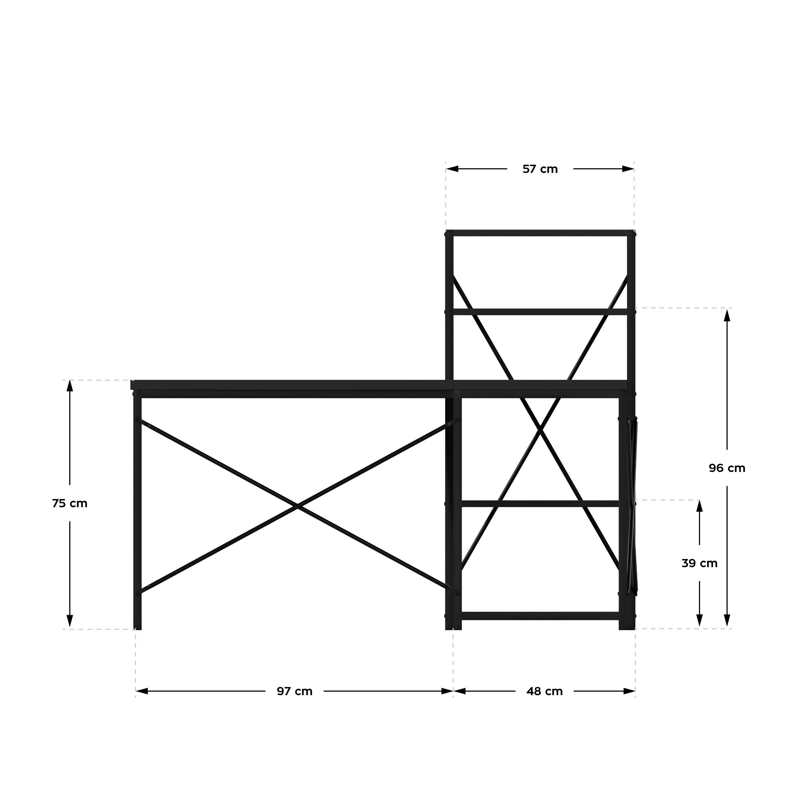 Wymiary biurka Leader 5.9