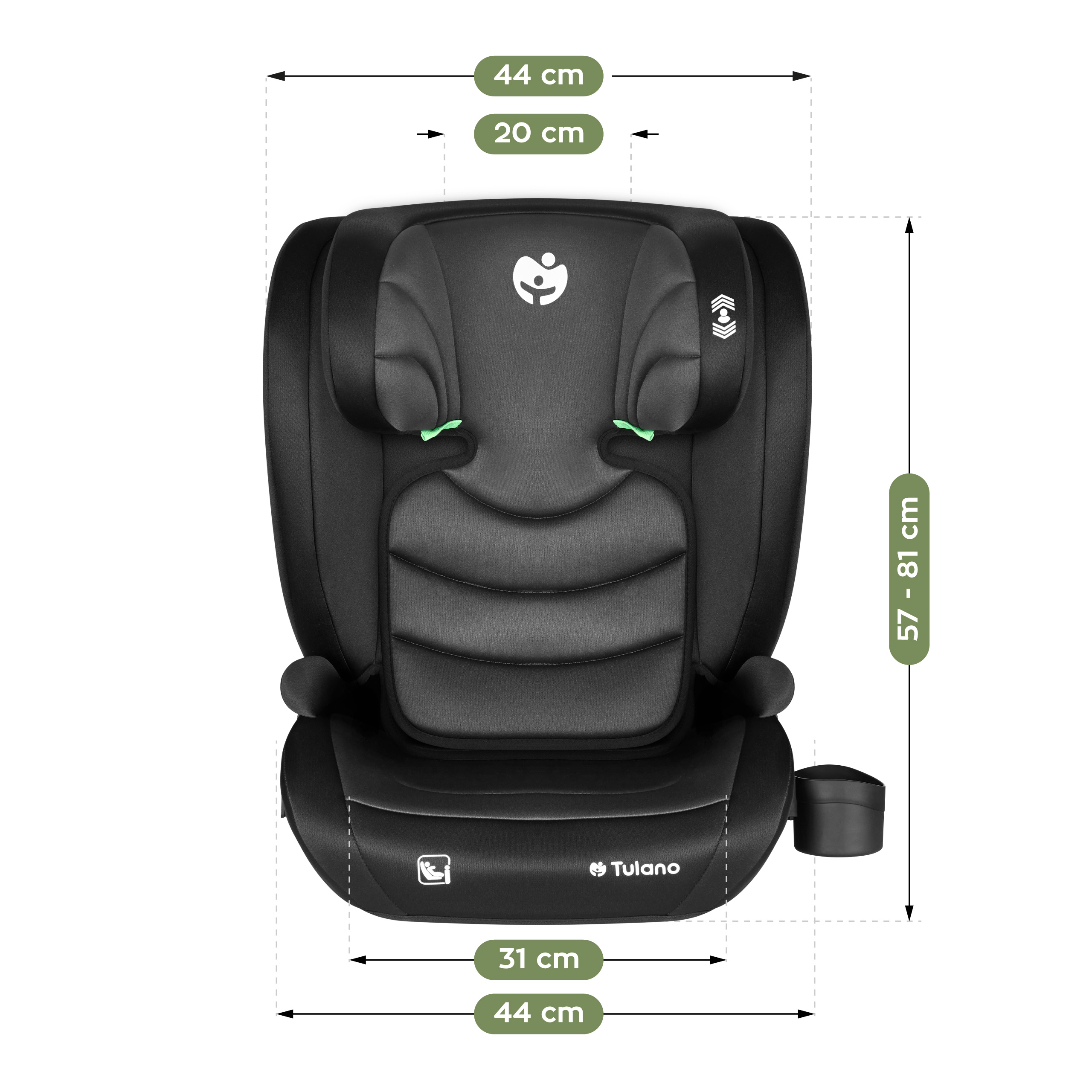 Wymiary fotelika Joy 20 - 1