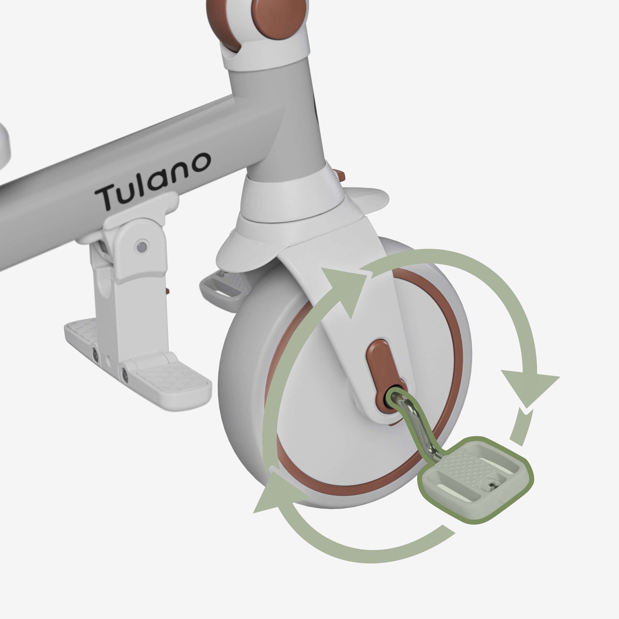 Tulano Noah 35 – funkcja wolnego koła i kierownicy
