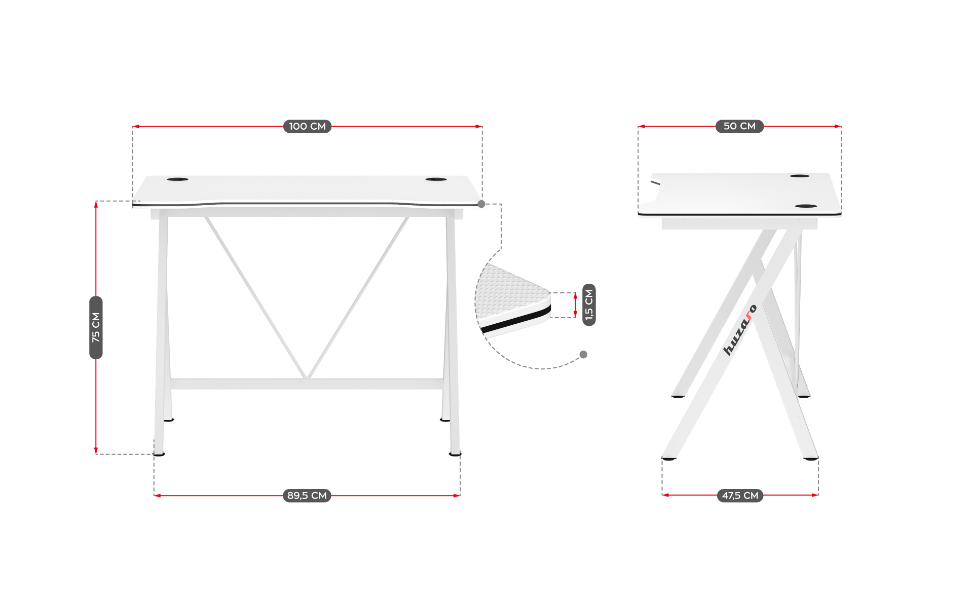 Wymiary Huzaro Hero 1.4