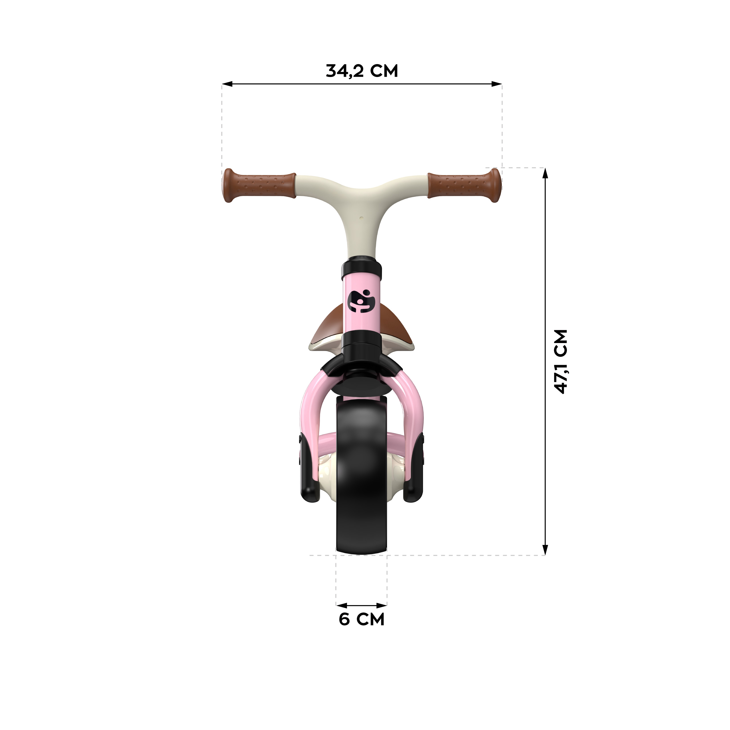 Wymiary rowerka Scout 15 - 2