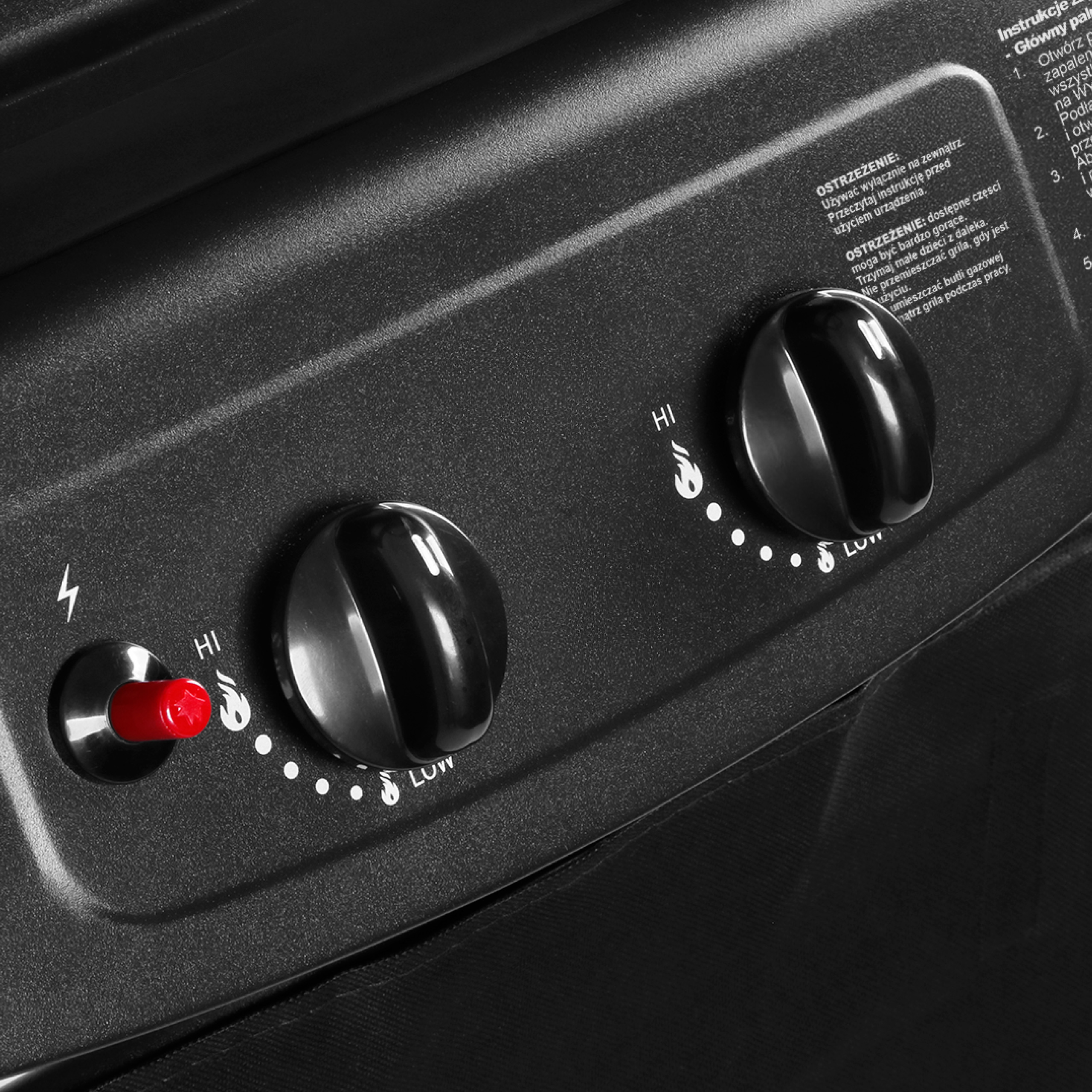 Dwa palniki Roast 90