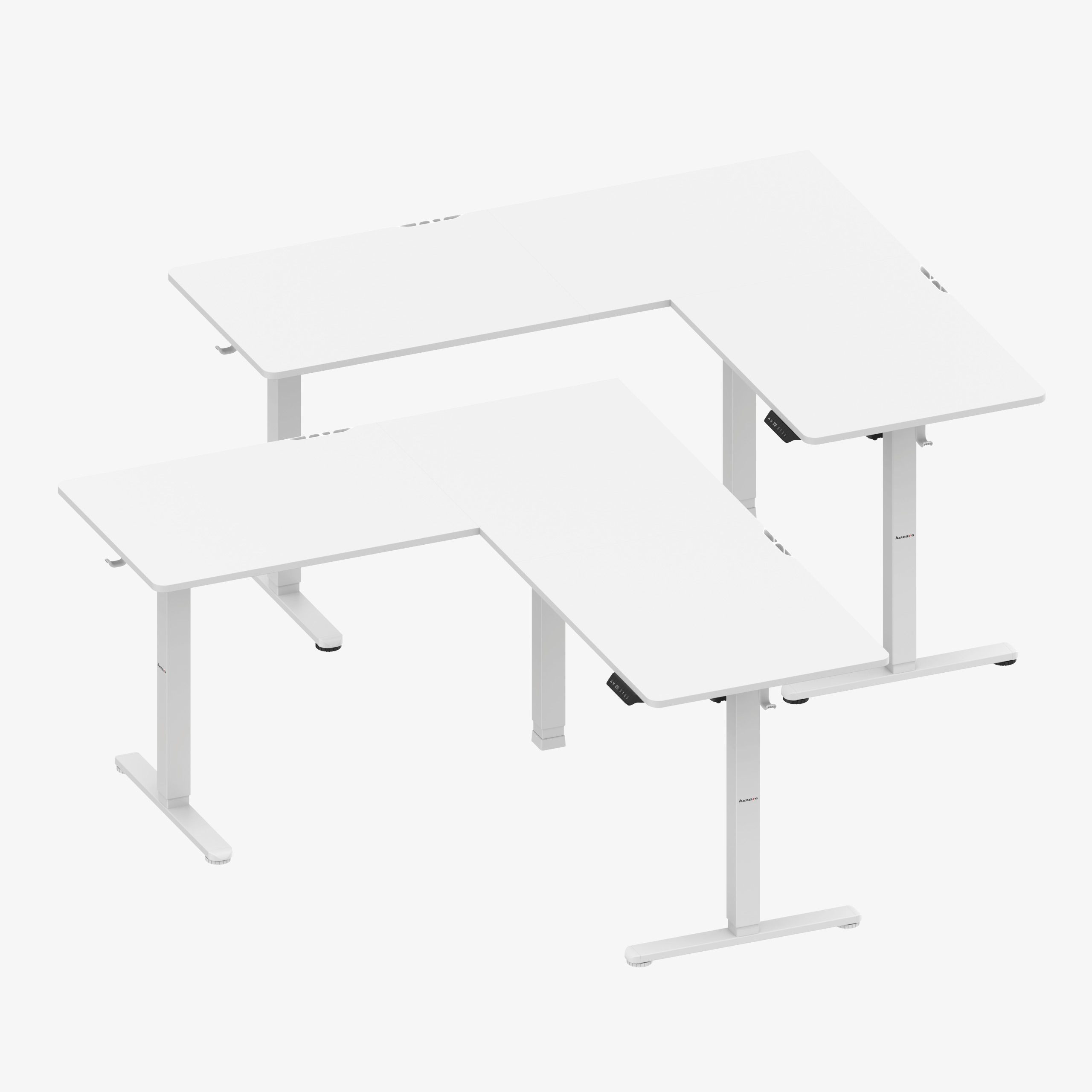 Możliwość dwustronnego montażu biurka elektrycznego Hero 9.5