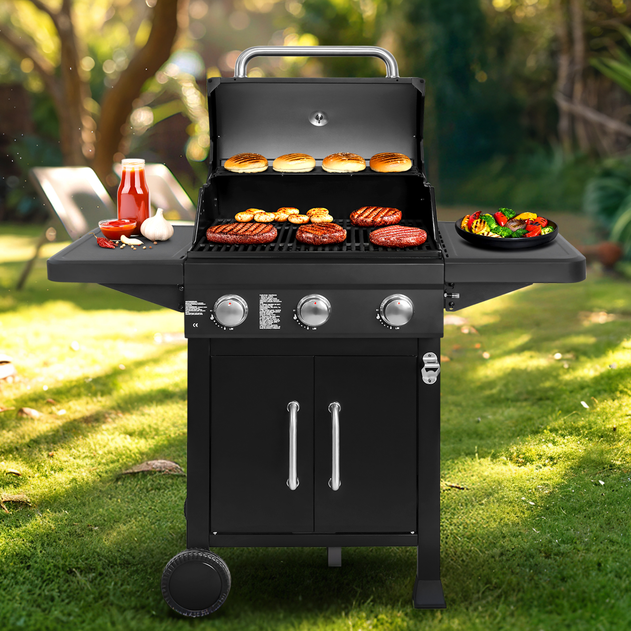 Otwarty grill Roast 95 front