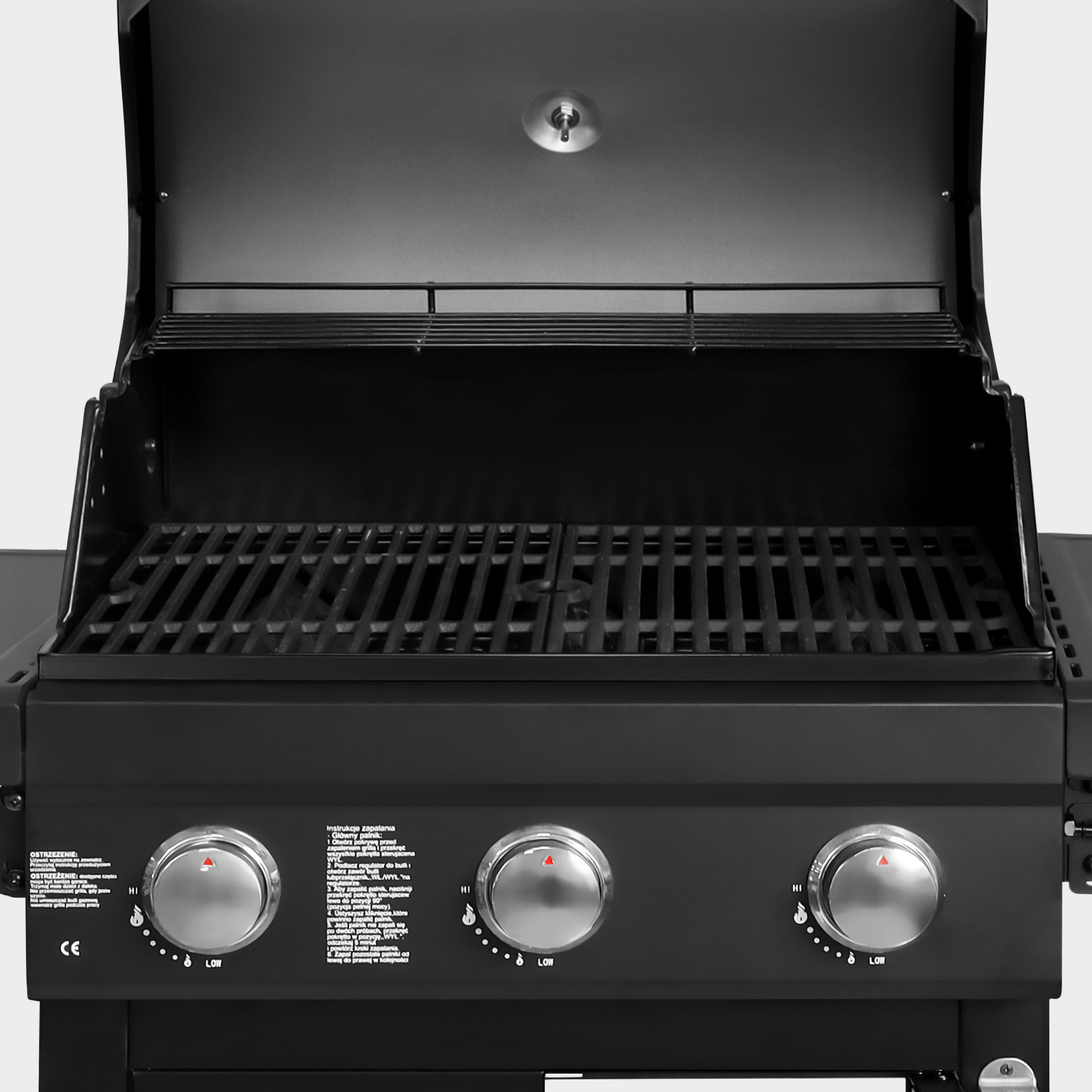 3 palniki w grillu Roast 95