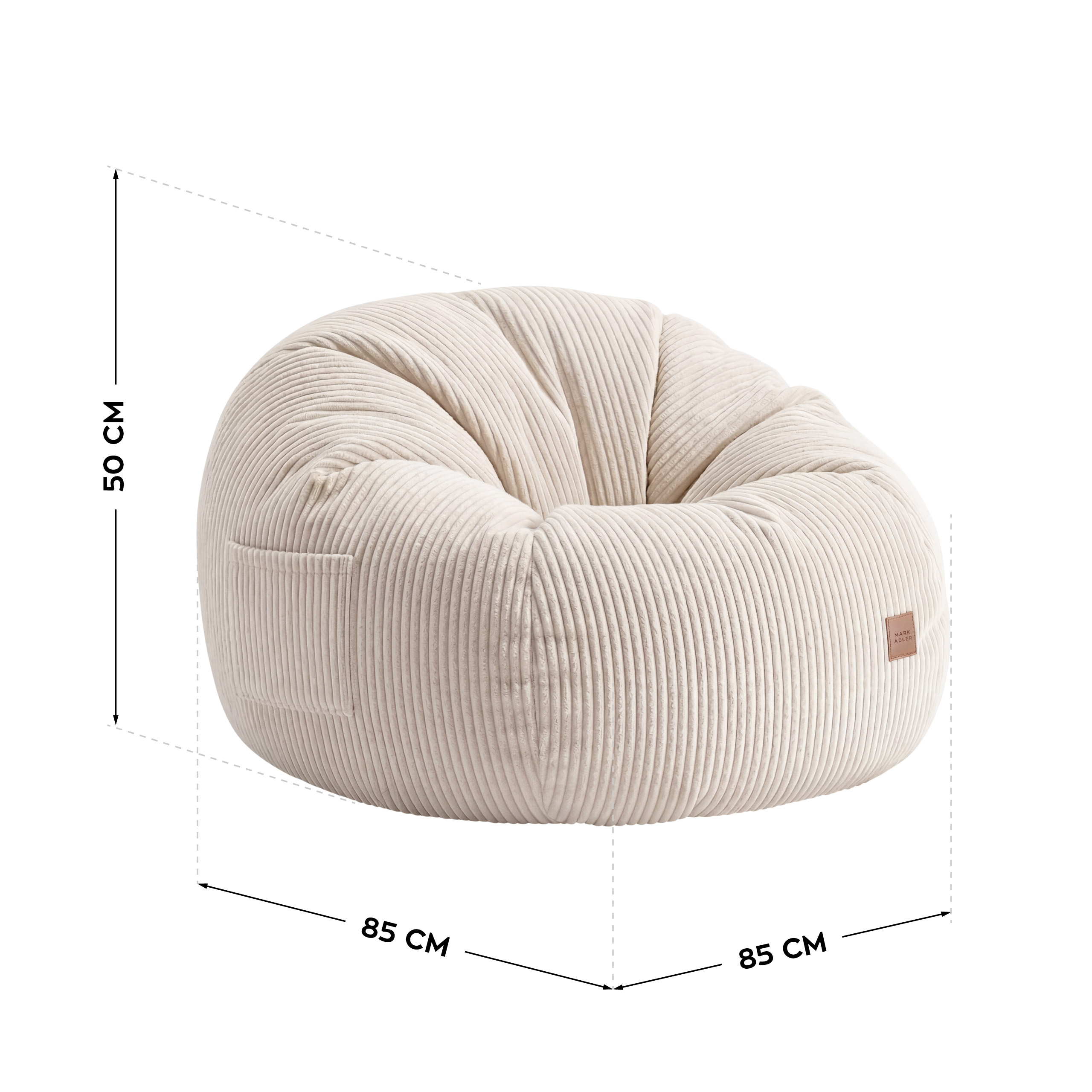 Pufa Comfy wymiary