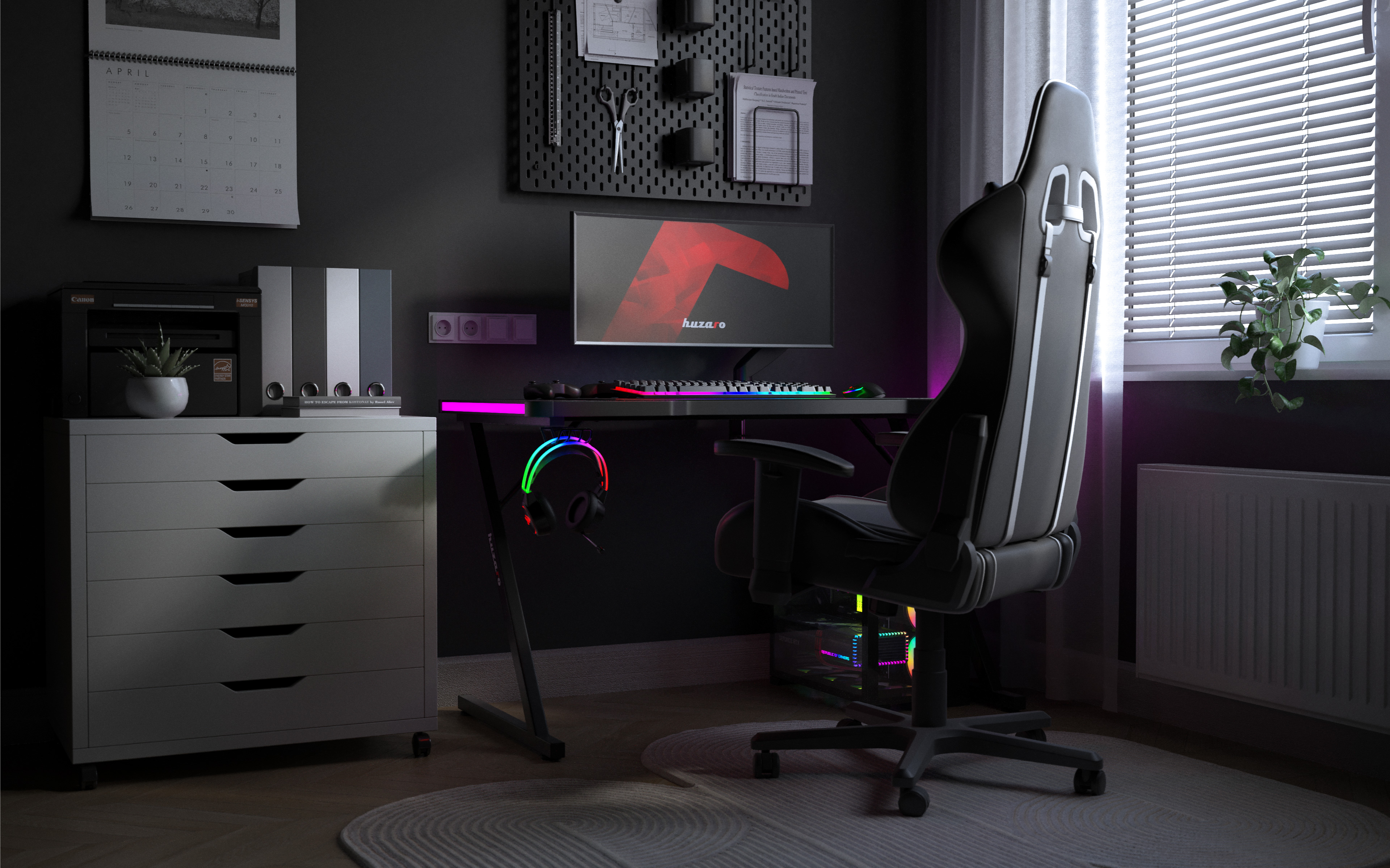 Przykładowe rozmieszczenie stanowiska