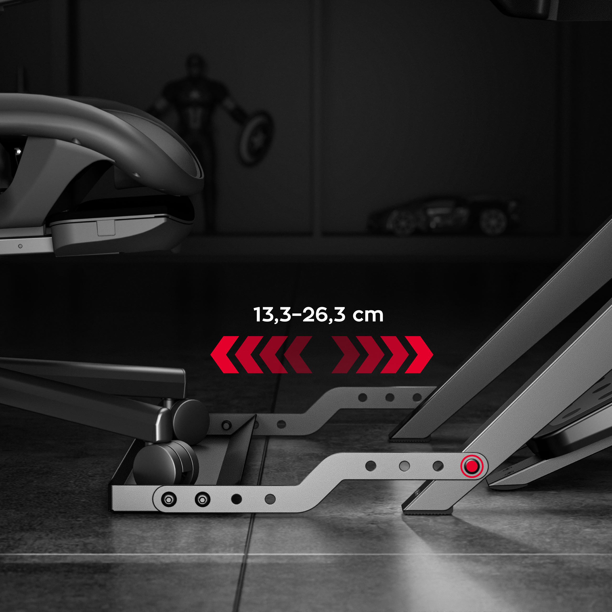 Regulowana głębokość siedziska Speed 4.0