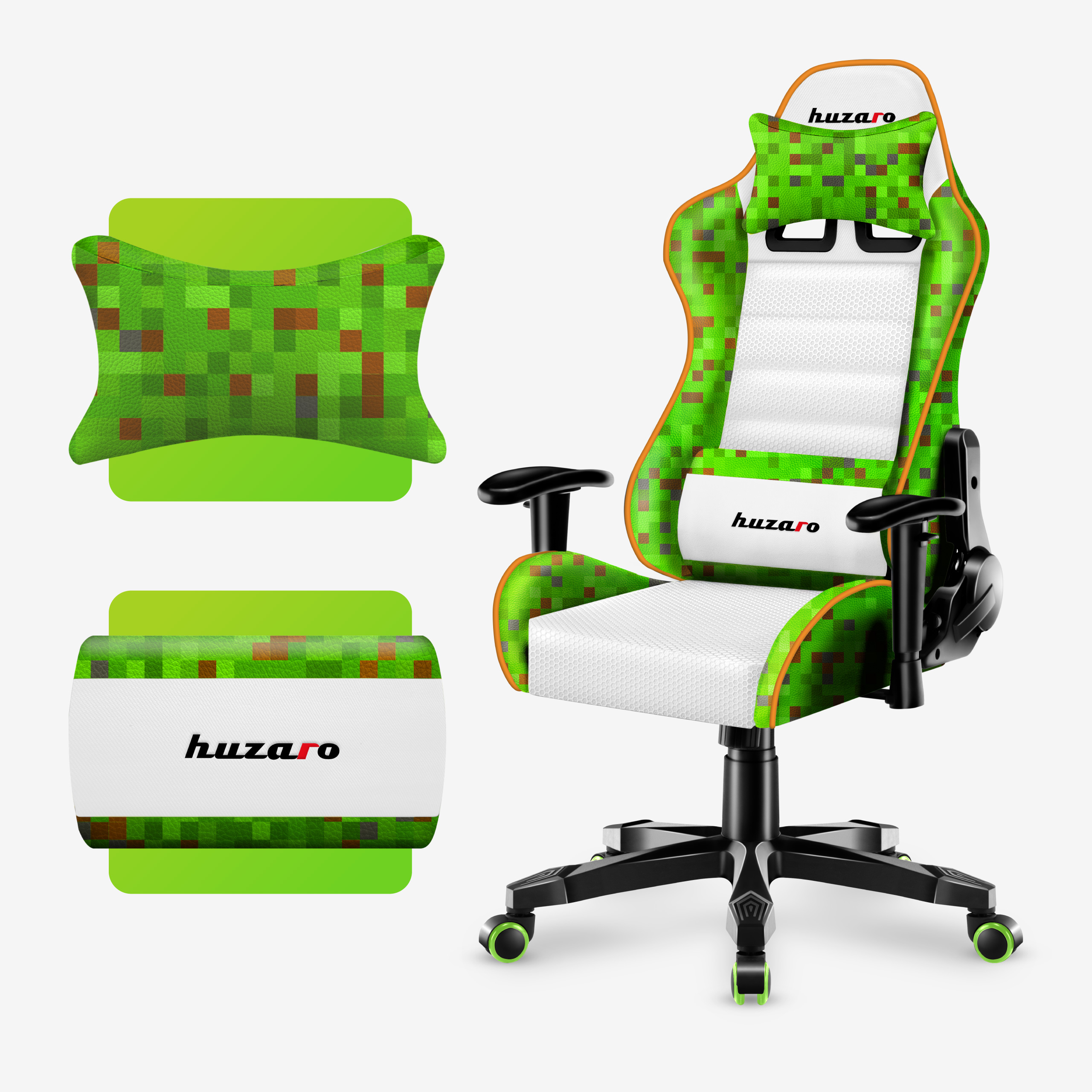 Prawy bok fotela dziecięcego Ranger 6.0 z poduszkami