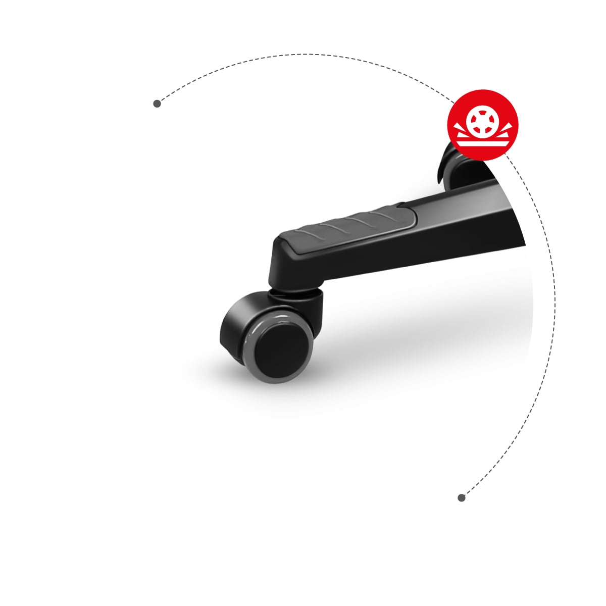 K&oacute;łka fotela Huzaro Force 2.5