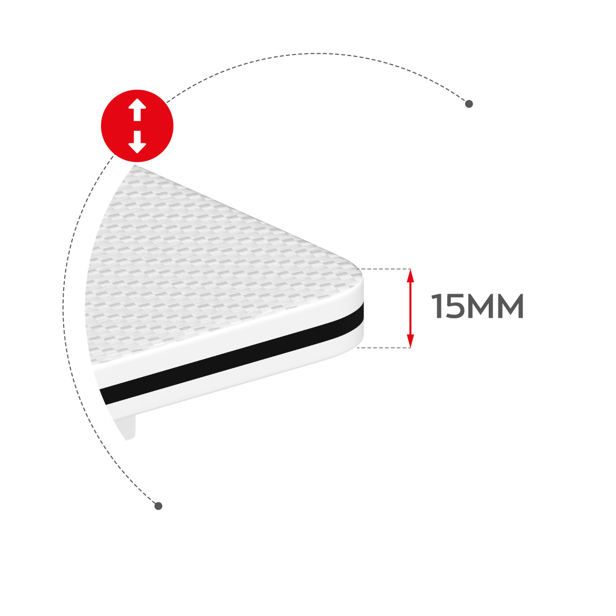 Grubość blatu Huzaro Hero 1.4