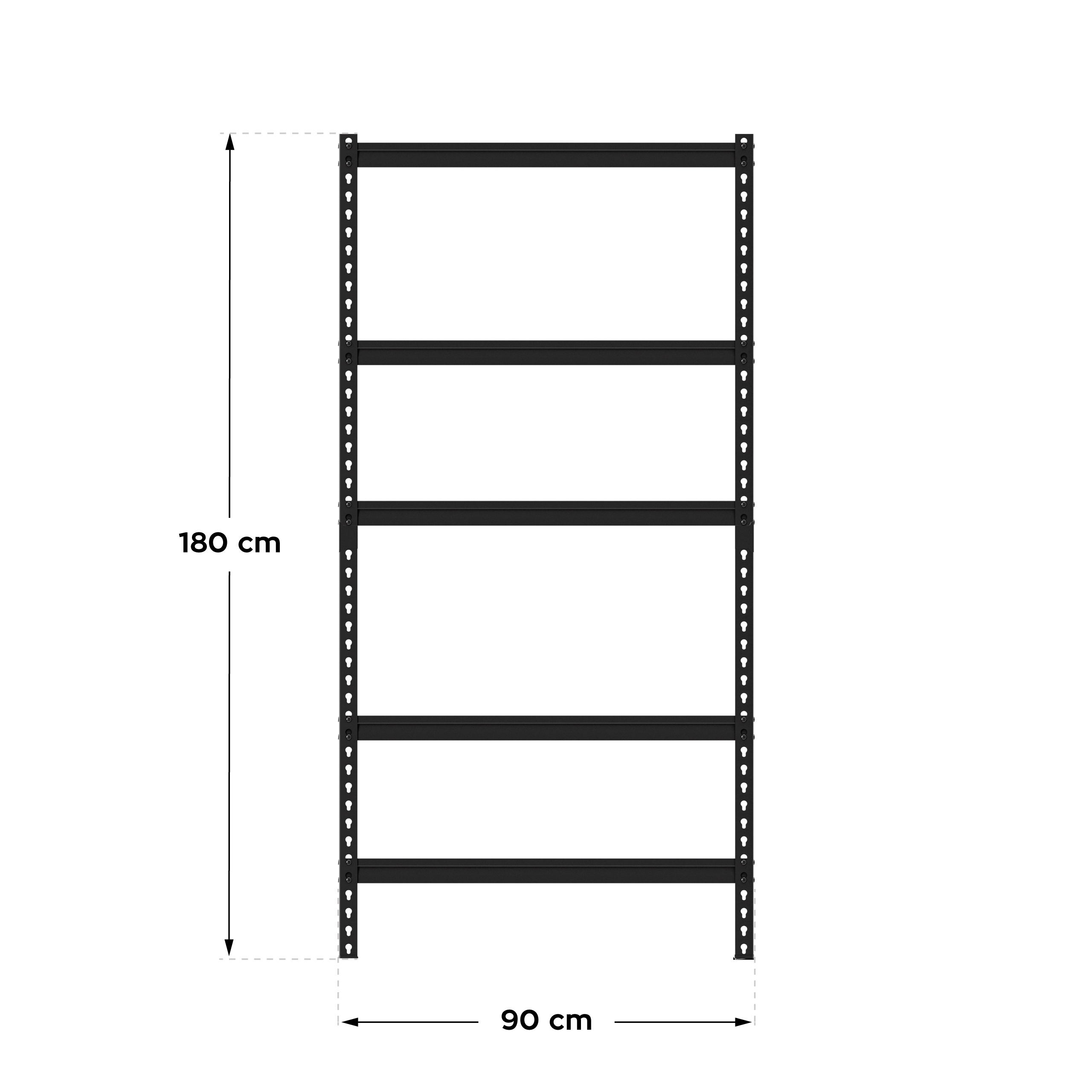 Wymiary regału Tower 2.5