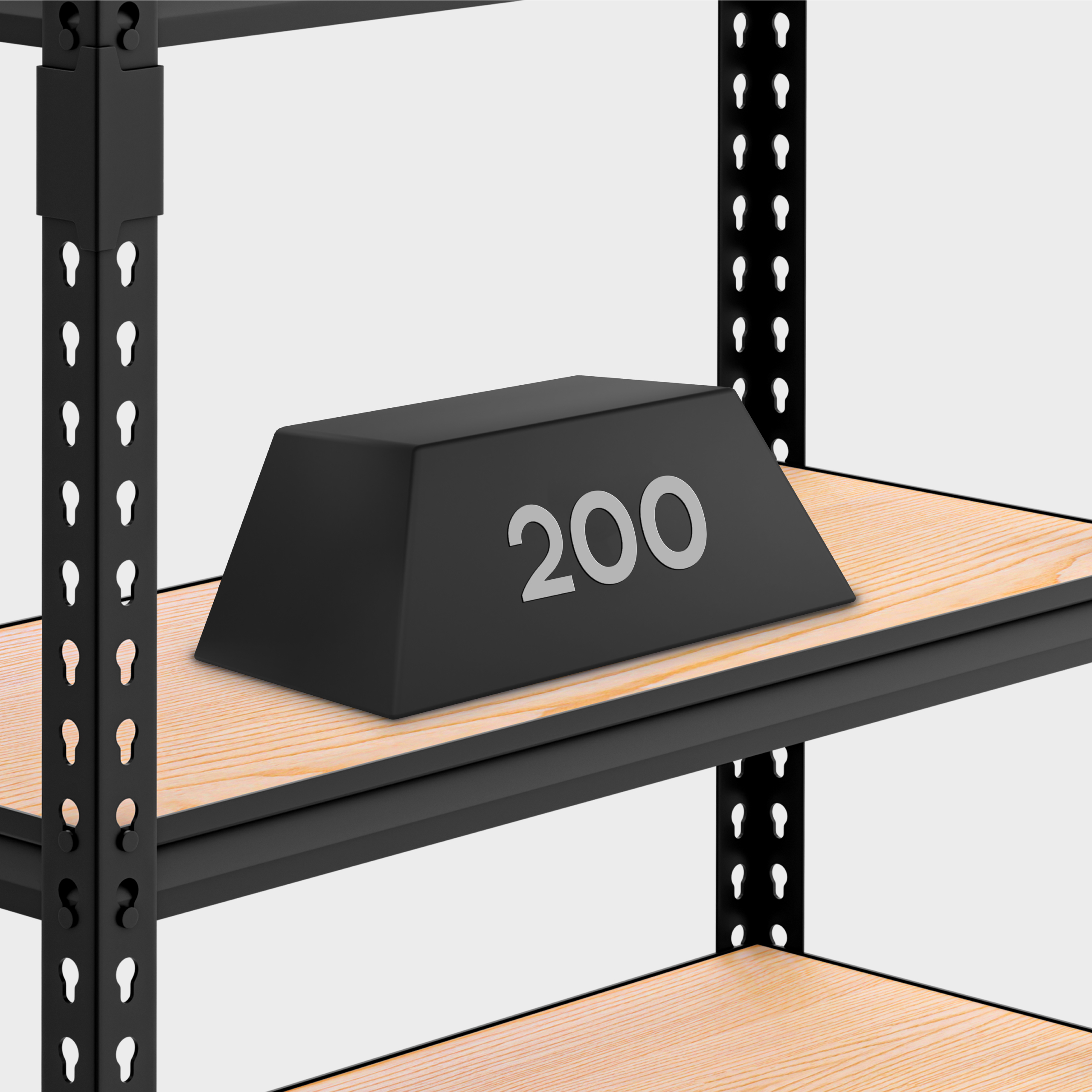 Udźwig 200 kg na każdą półkę