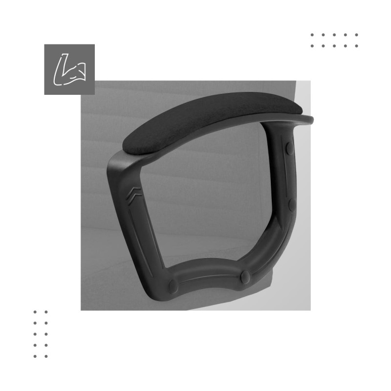 Materiały zastosowane w fotelu Boss 2.5 Black