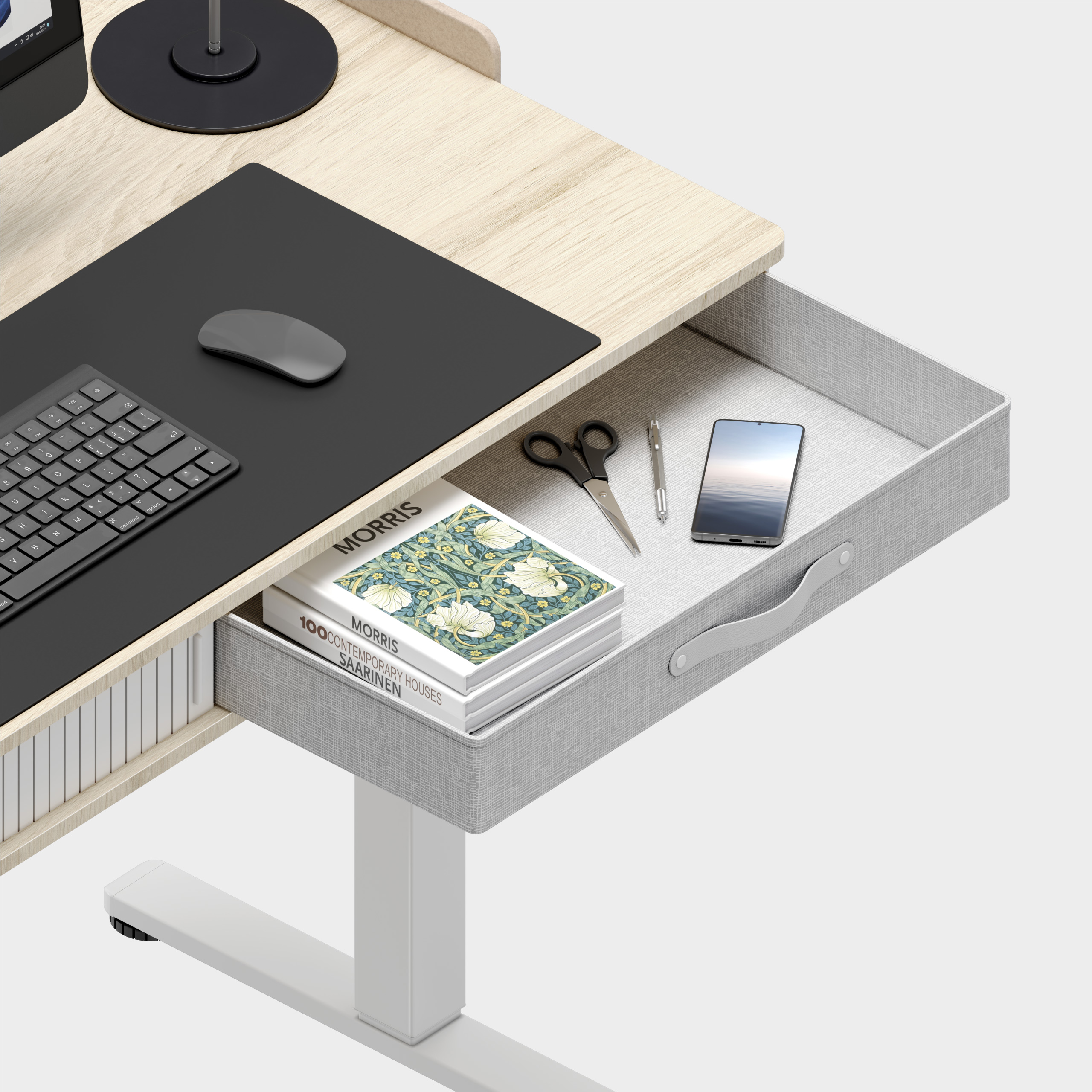 Szuflada w biurku Leader 8.0