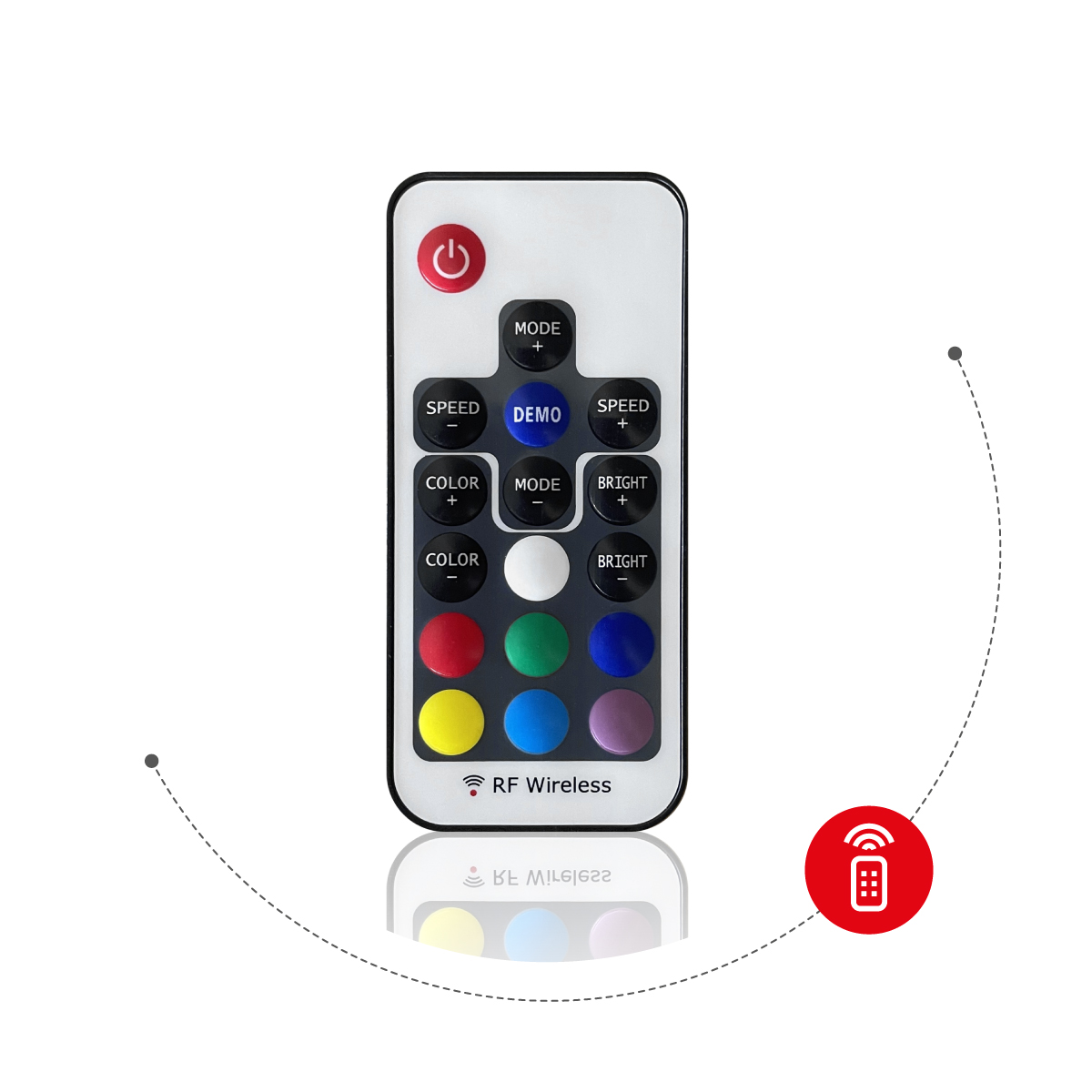 Pilot do sterowania RGB