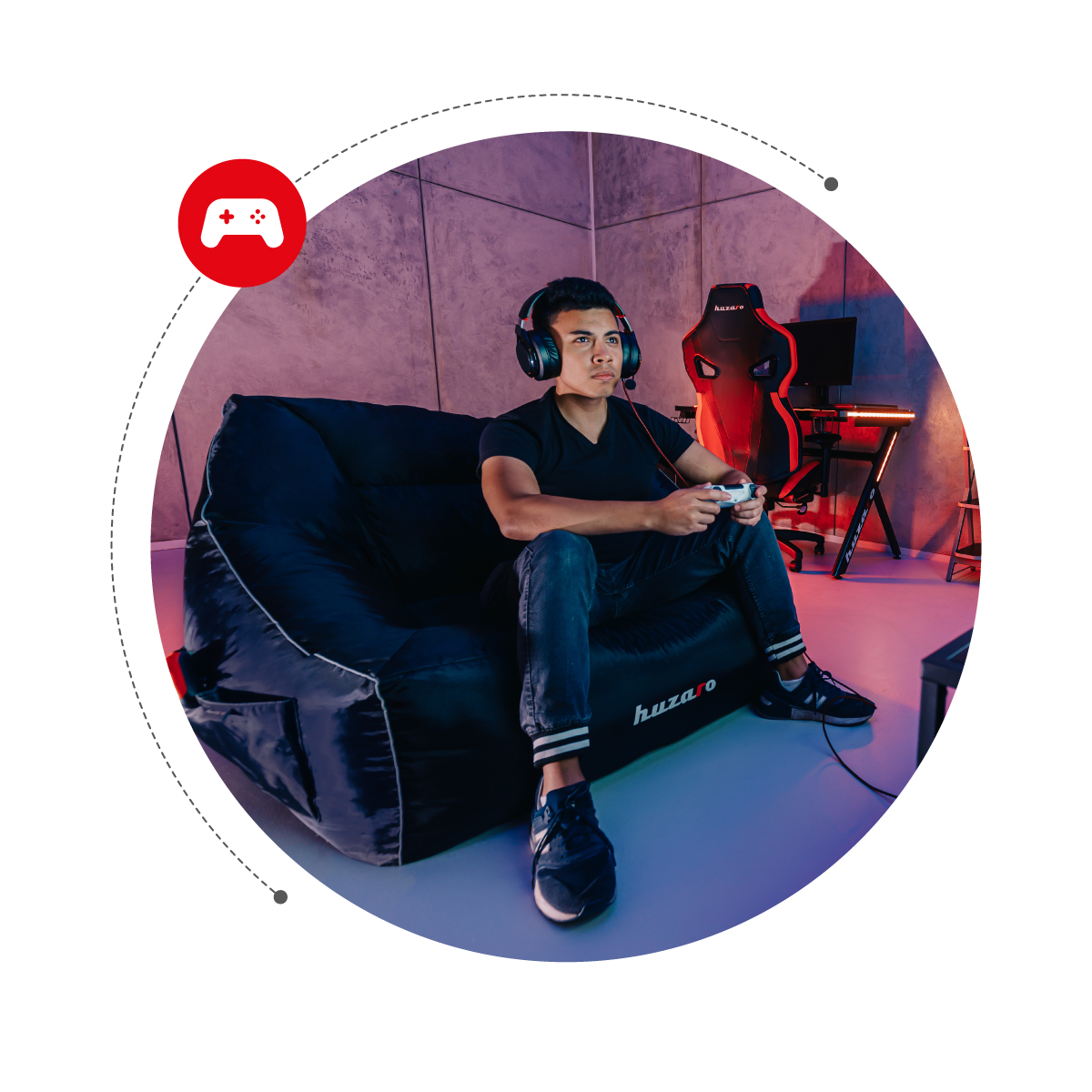 Pufa Winner 5.0 z graczem