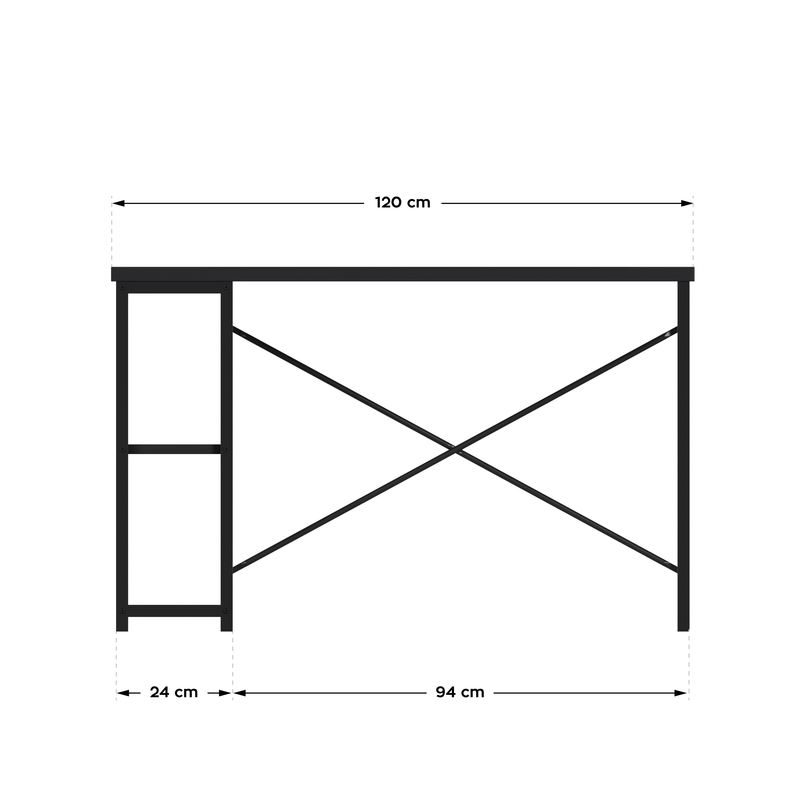 Wymiary biurka Leader 2.0