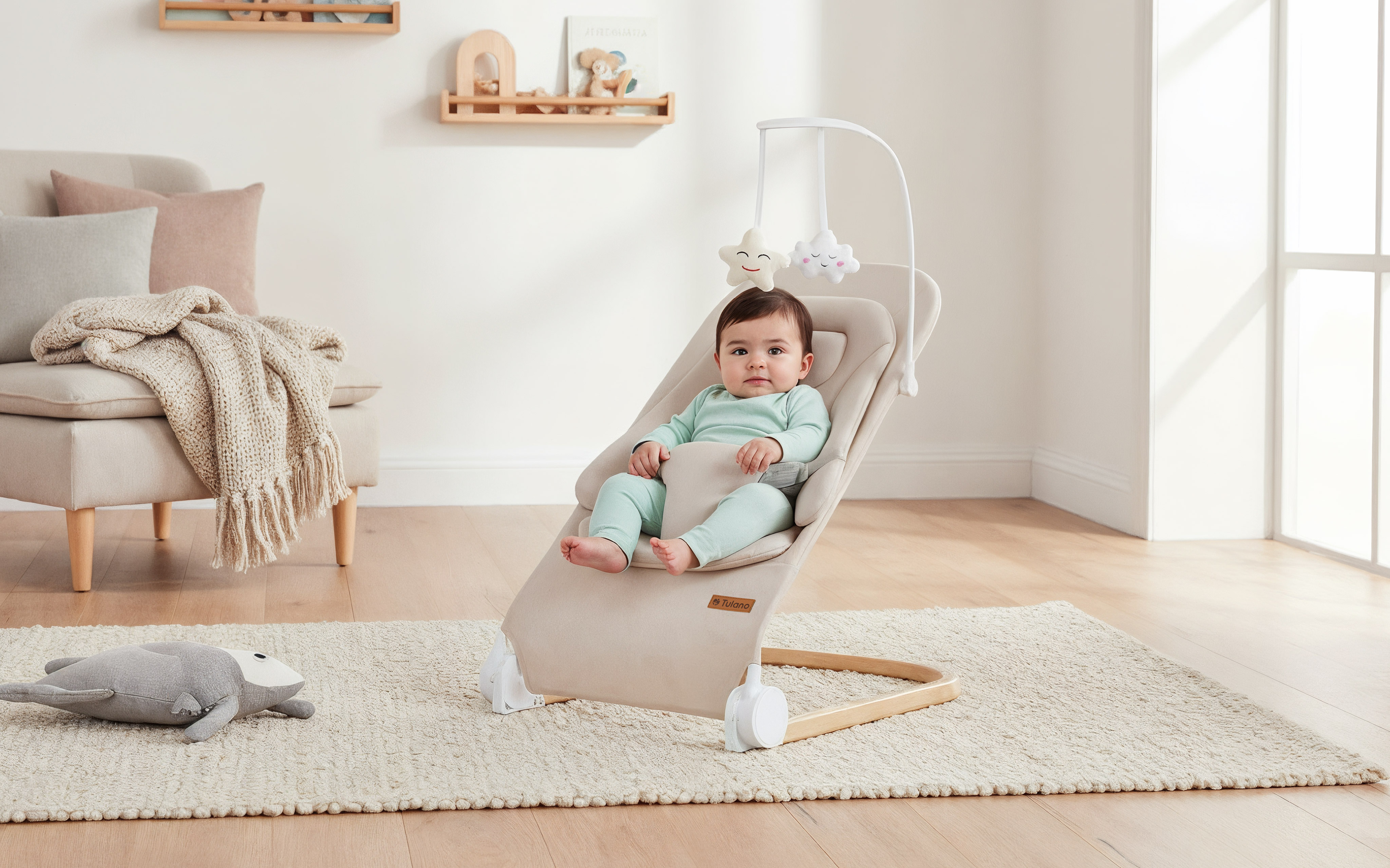 Leżaczek bujaczek Moon 50